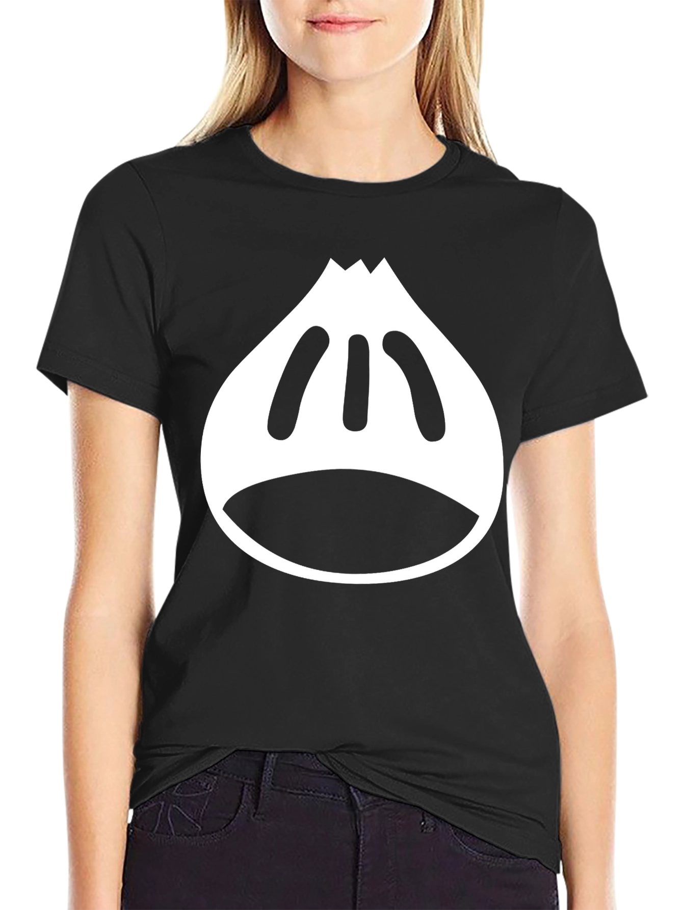 Dumpling Graphic Tee - Black Stylish & Comfortable