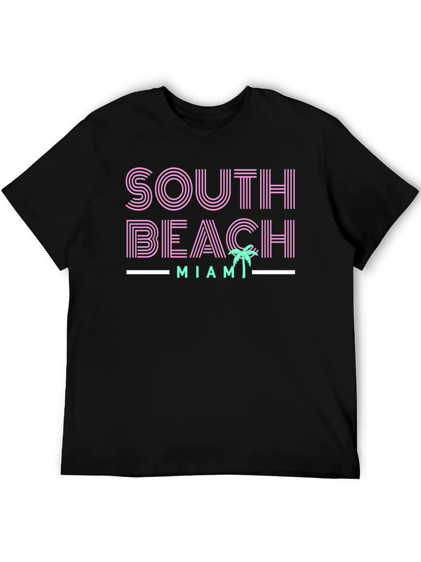 South Beach Miami Graphic Tee - Stylish Comfort