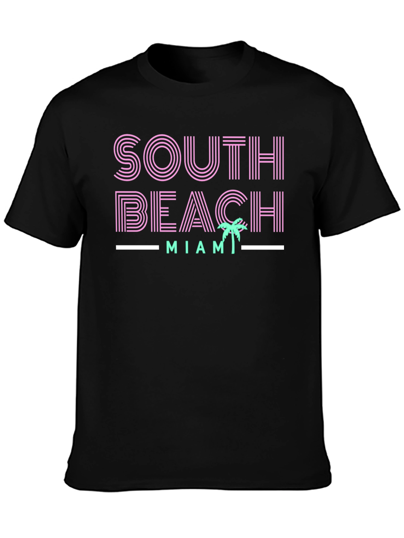 South Beach Miami Graphic Tee - Stylish Comfort