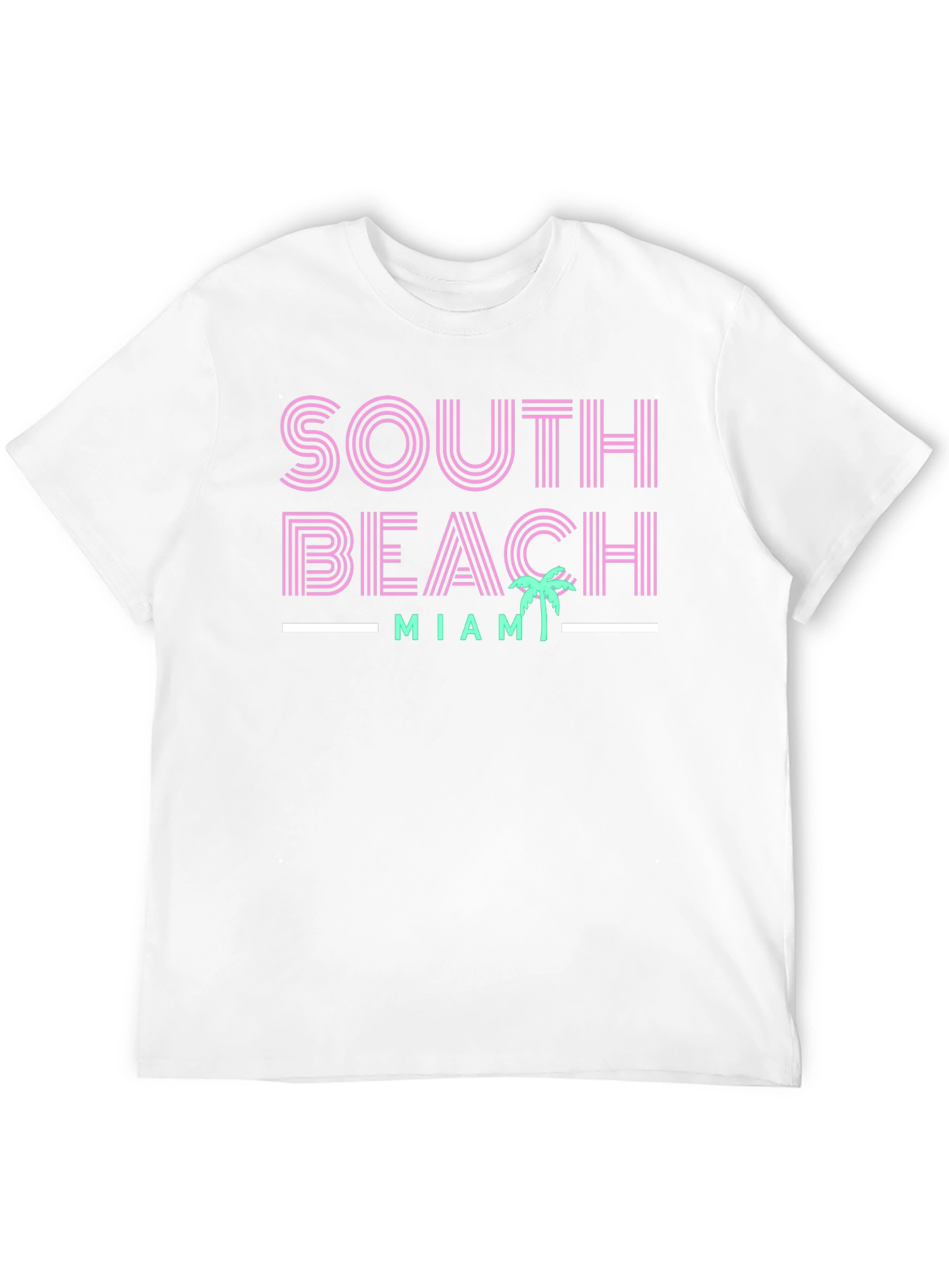 South Beach Miami Graphic Tee - Stylish Comfort