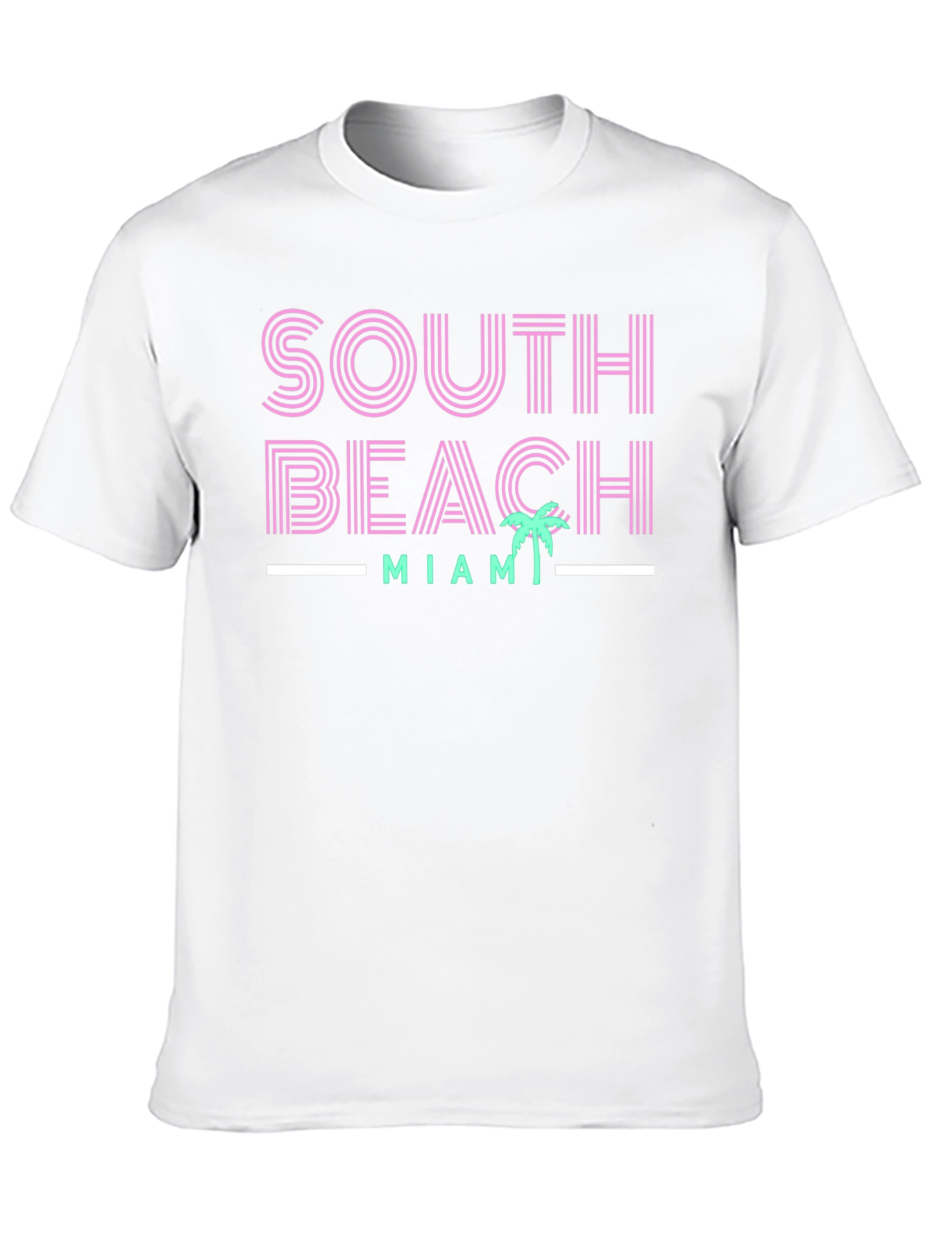 South Beach Miami Graphic Tee - Stylish Comfort