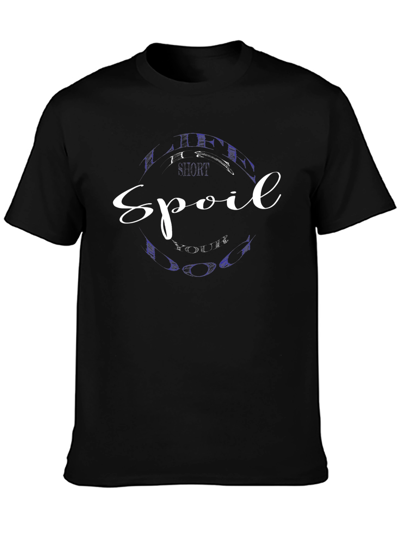 Spoil Your Anime T-Shirt - Black