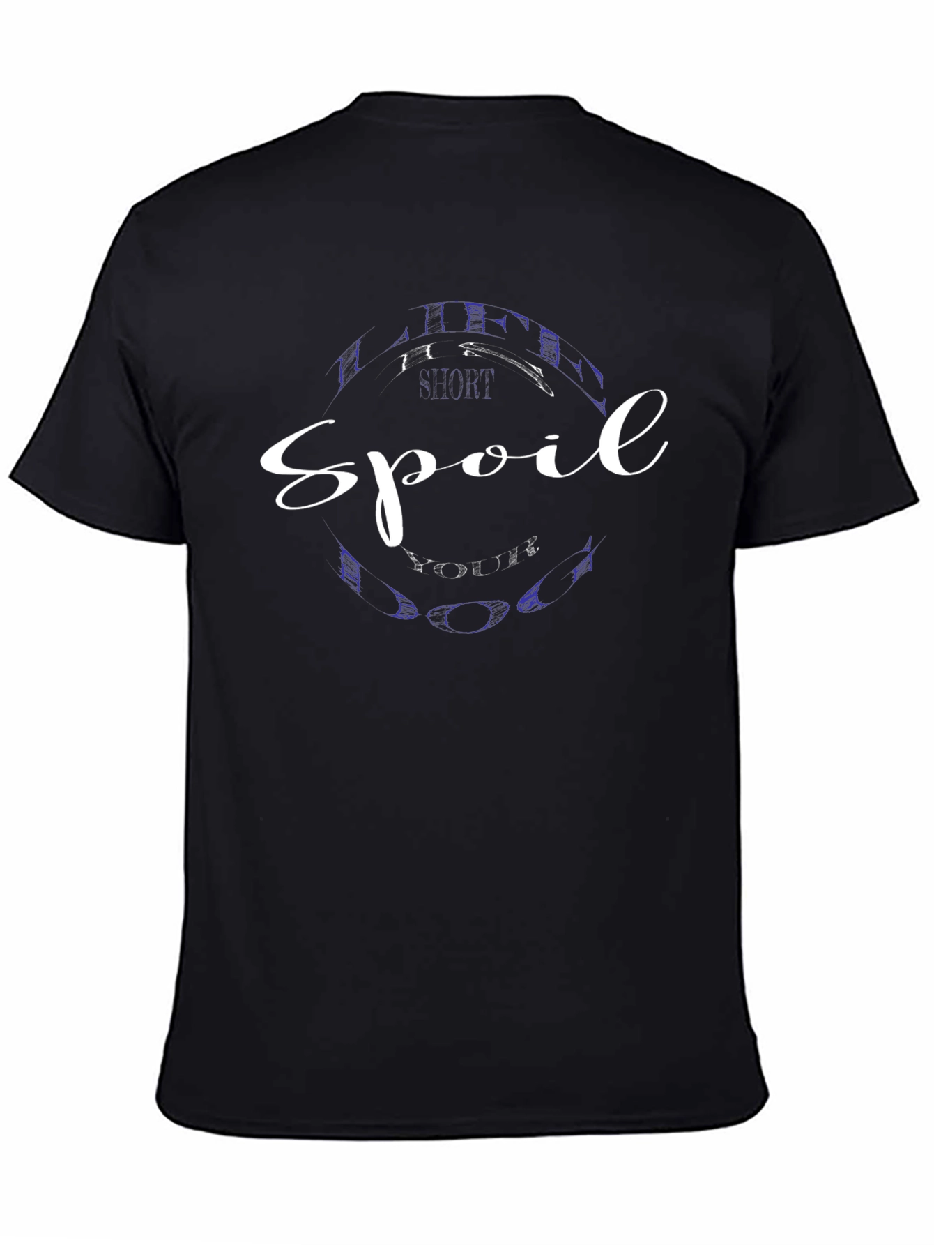 Spoil Your Anime T-Shirt - Black