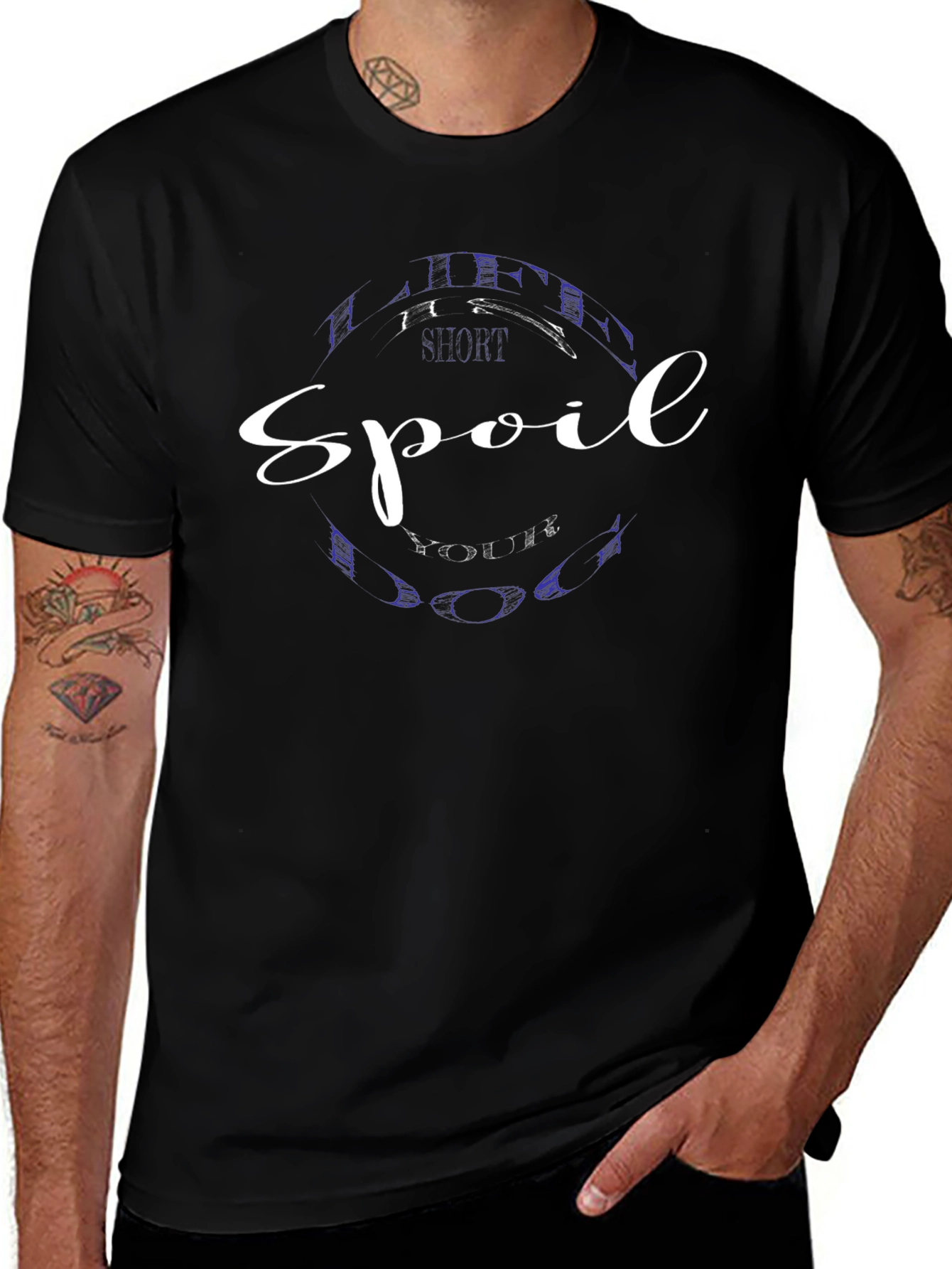 Spoil Your Anime T-Shirt - Black