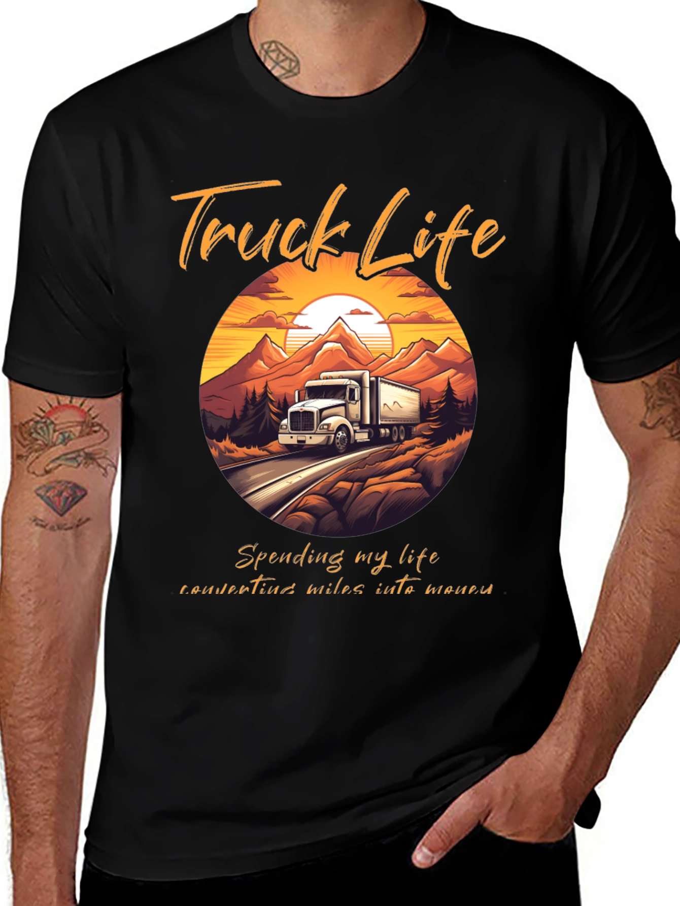 Truck Life Graphic Tee