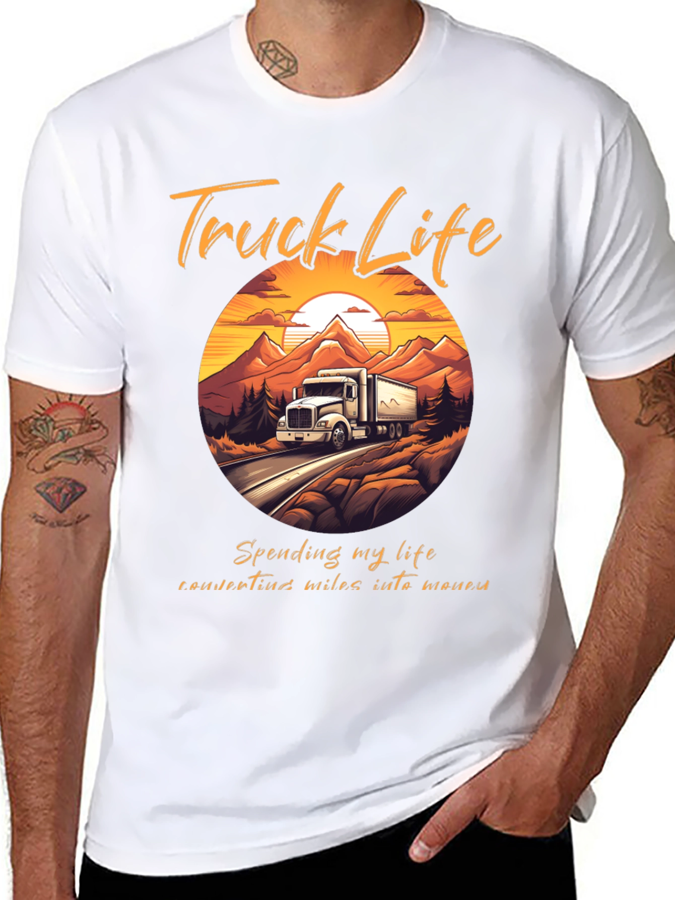 Truck Life Graphic Tee