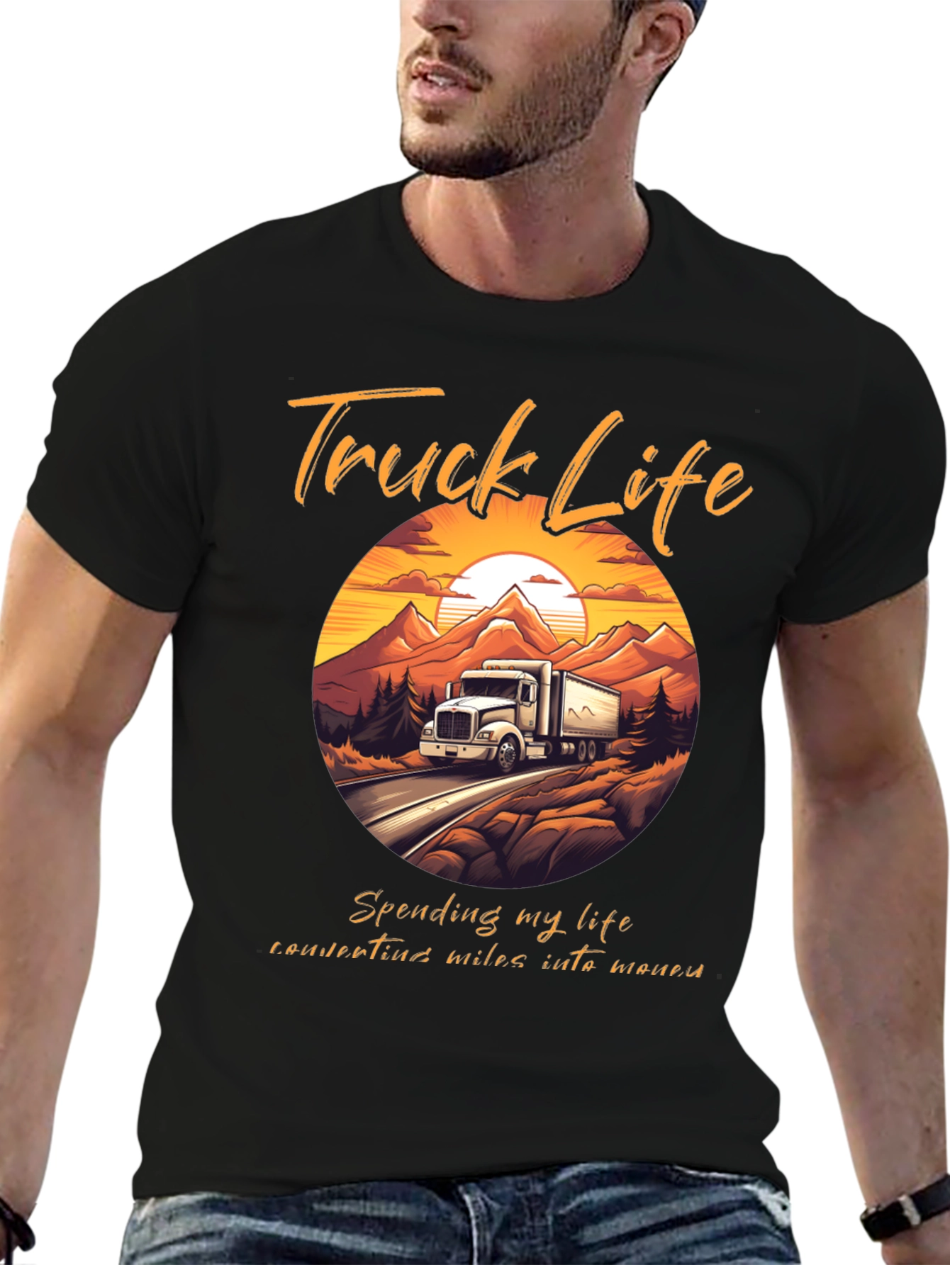 Truck Life Graphic Tee