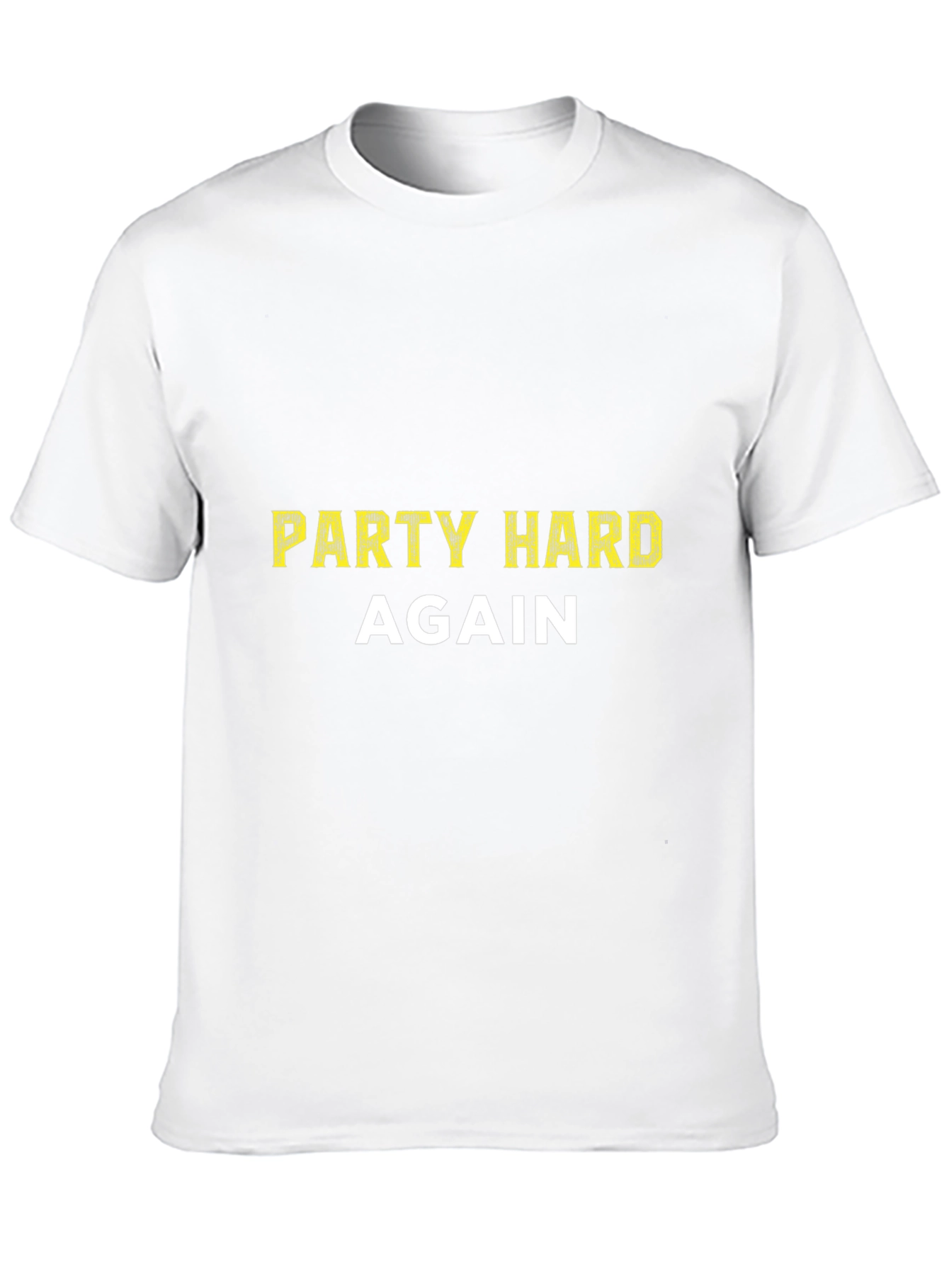 Party Hard Again Black Tee