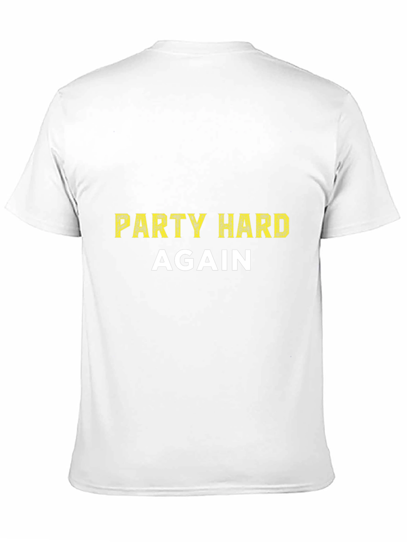 Party Hard Again Black Tee