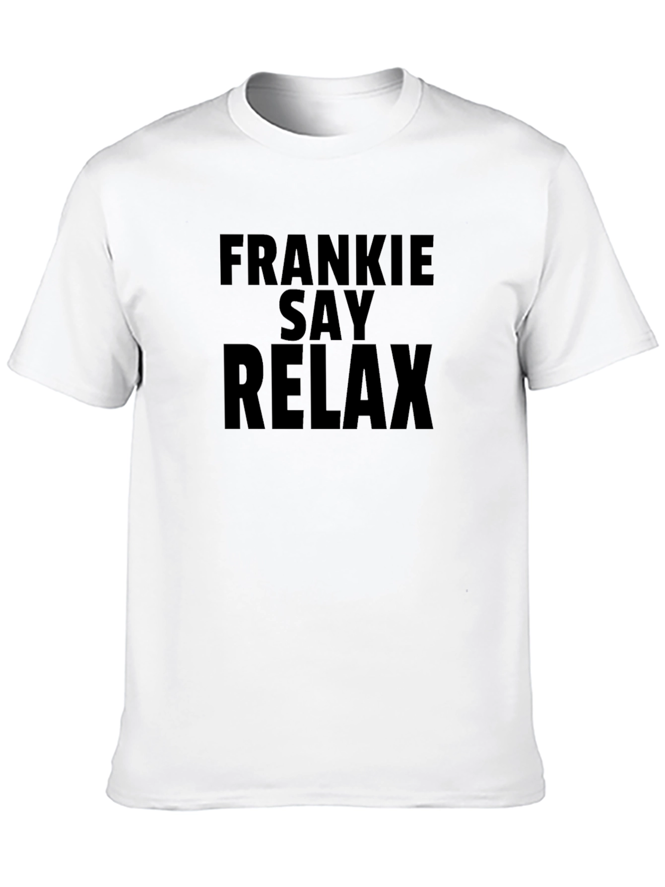 Frankie Say Relax Graphic Tee - Black