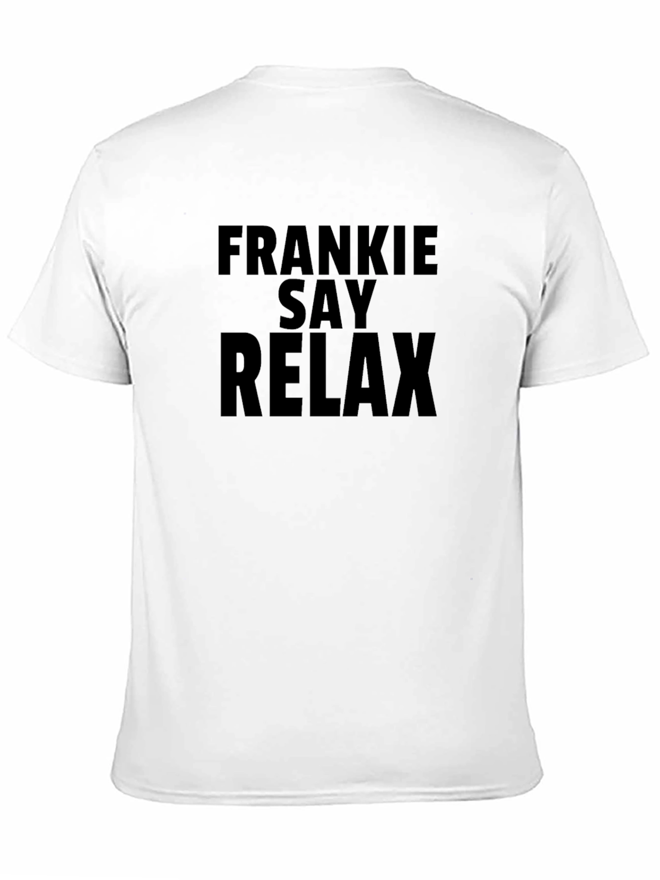 Frankie Say Relax Graphic Tee - Black