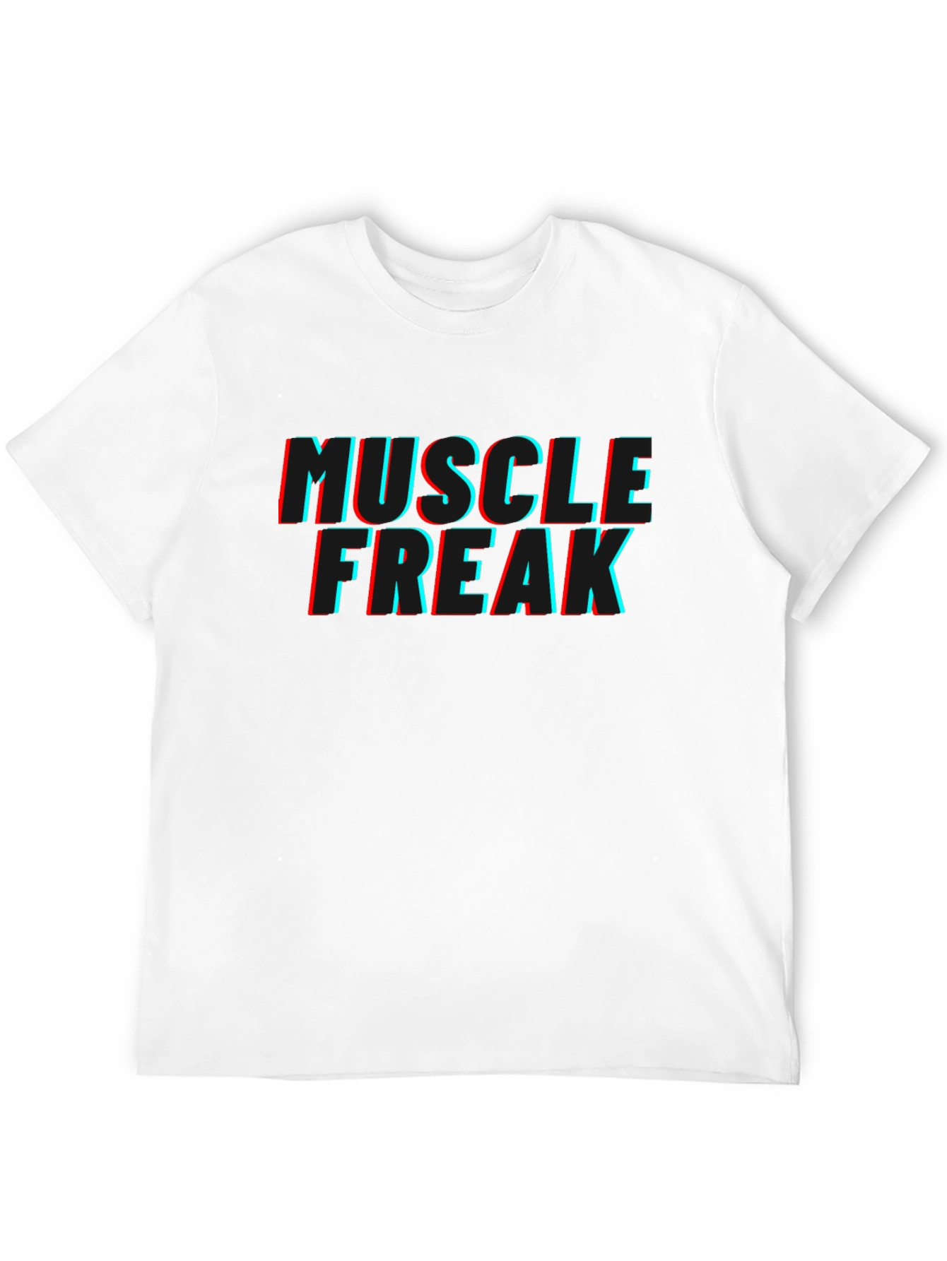 Muscle Freak Graphic Tee - Black