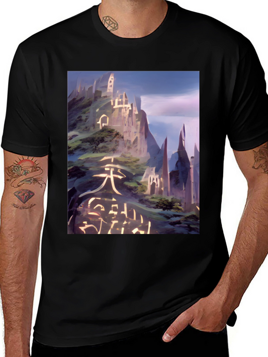 Abstract Mountain T-Shirt
