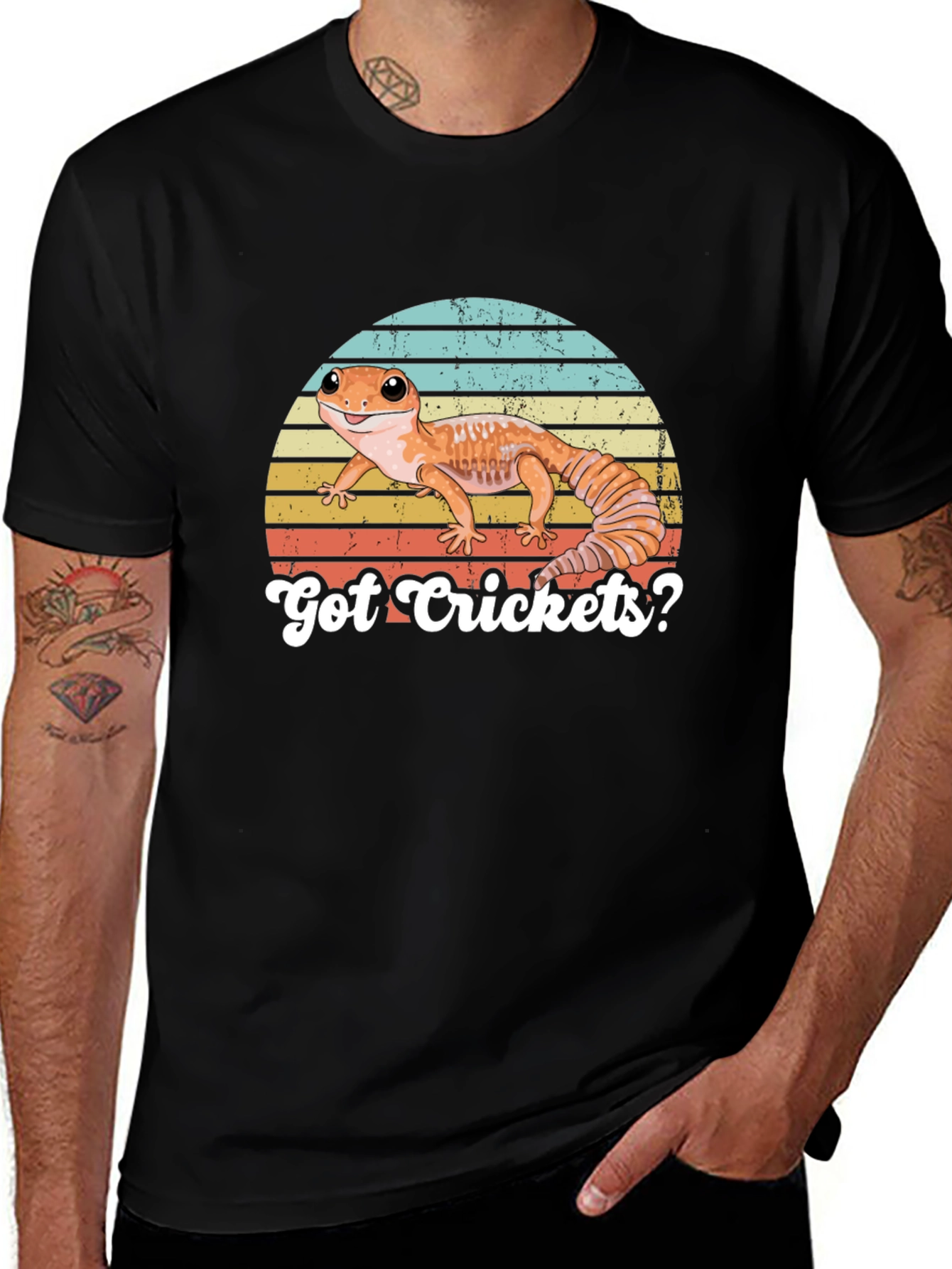 Got Crickets? Gecko T-Shirt