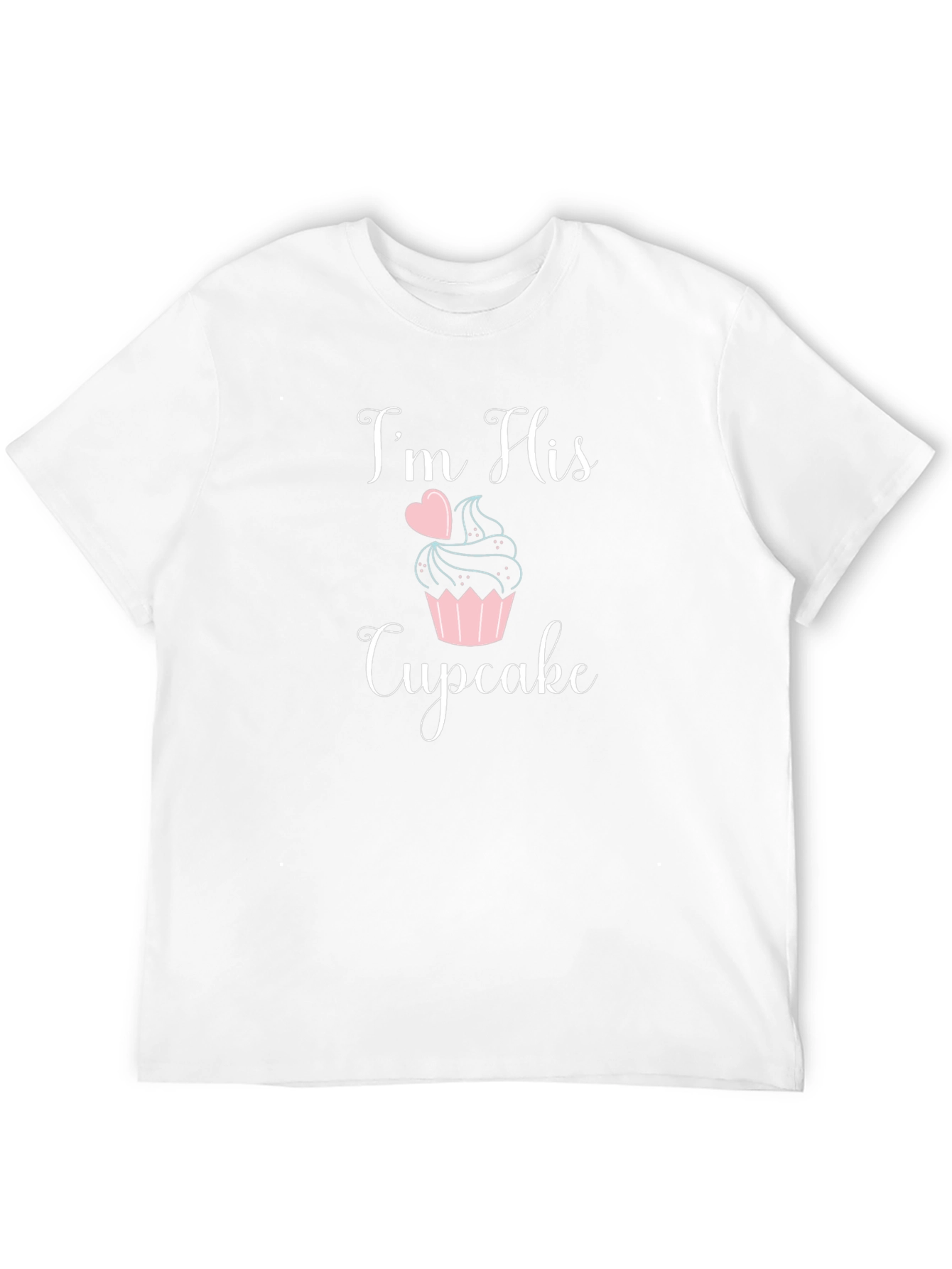 Im His Cupcake Graphic Tee - Matching Couple Shirt