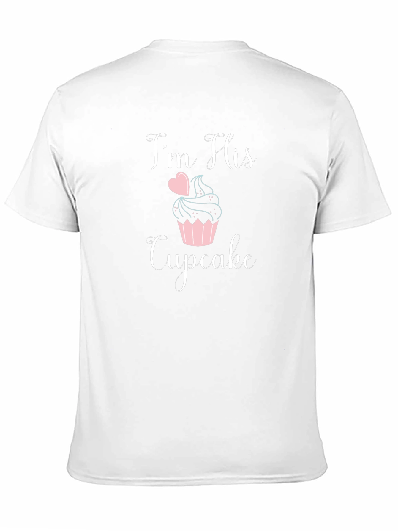 Im His Cupcake Graphic Tee - Matching Couple Shirt
