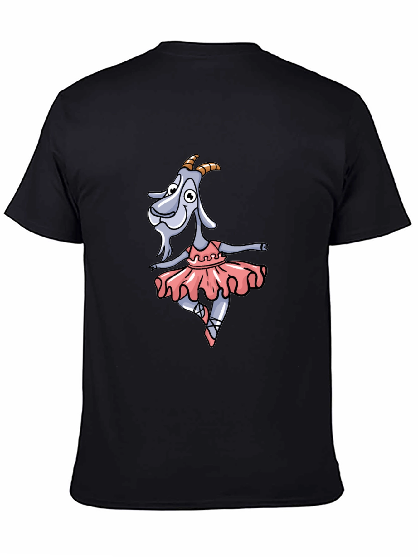 Ballerina Goat Graphic T-Shirt - Funny Dance Tee