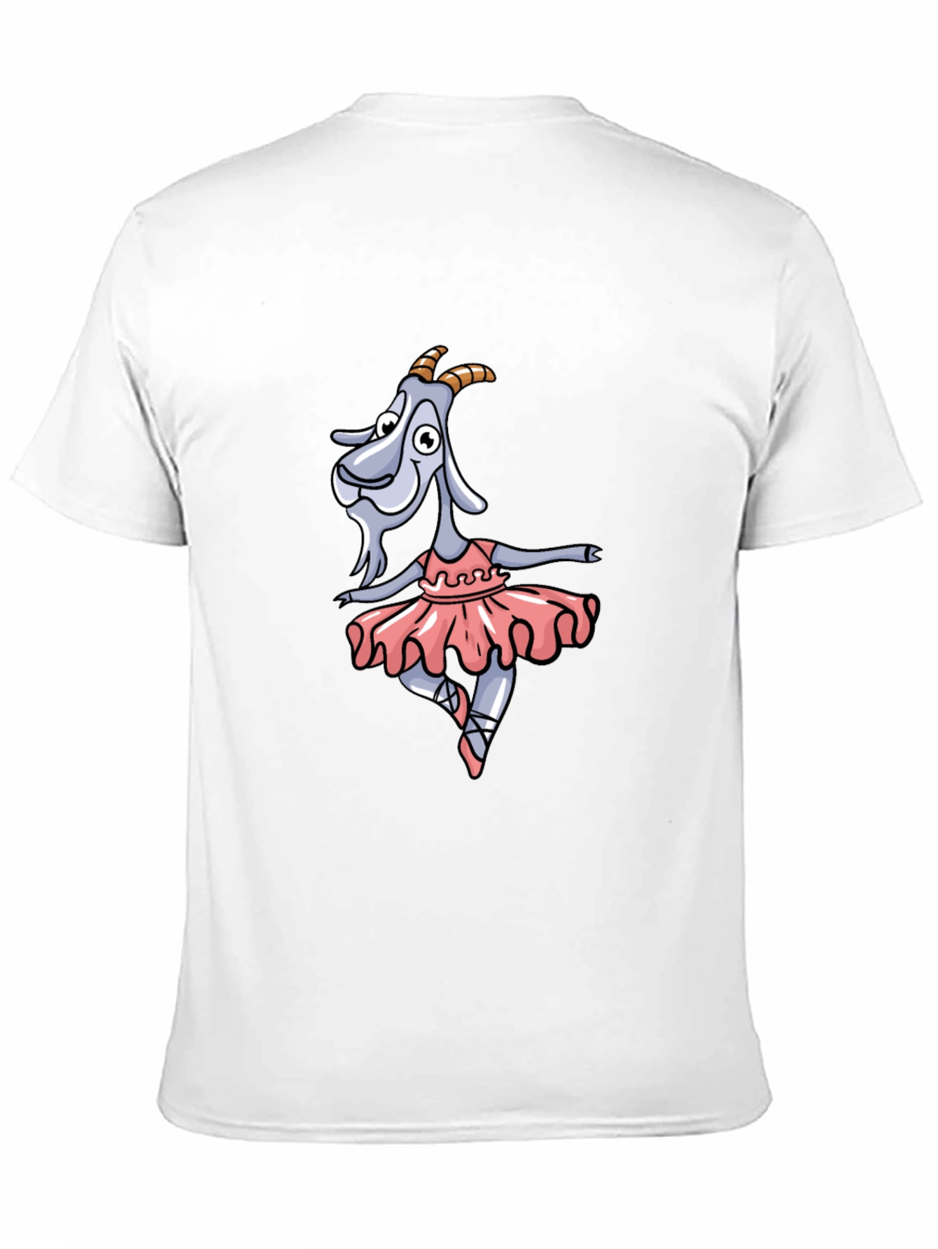 Ballerina Goat Graphic T-Shirt - Funny Dance Tee