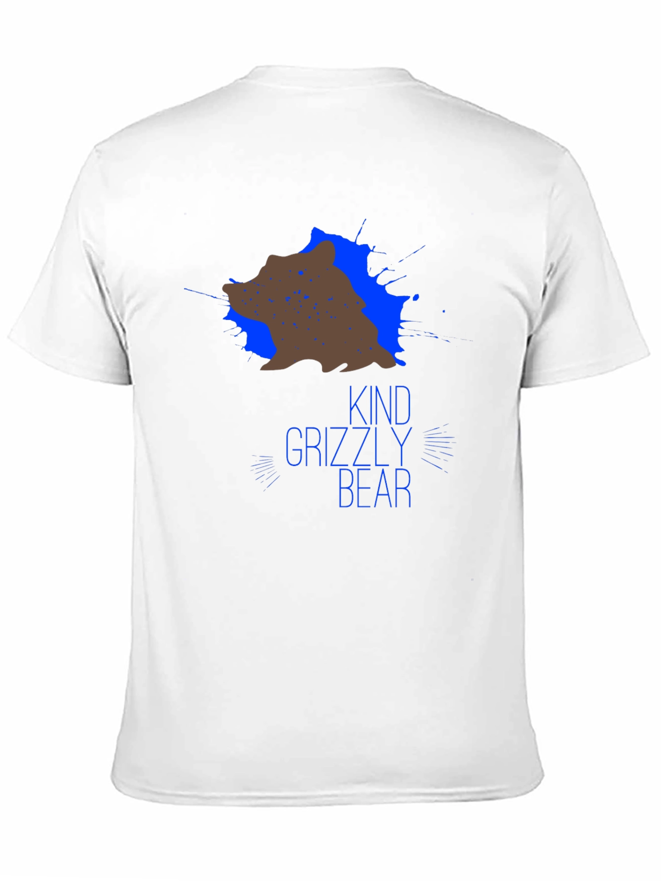 Kind Grizzly Bear T-Shirt - Unique Graphic Tee