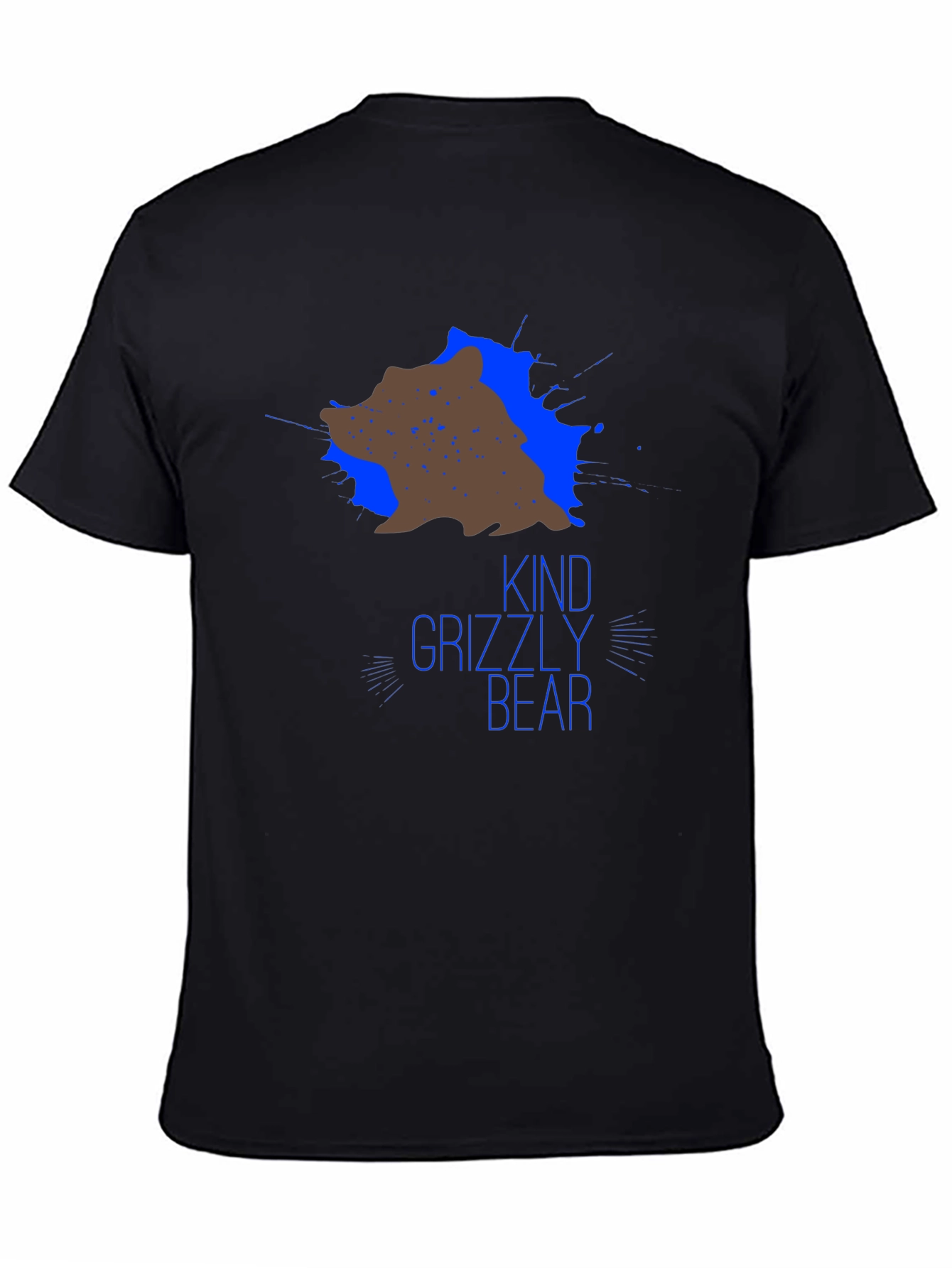 Kind Grizzly Bear T-Shirt - Unique Graphic Tee