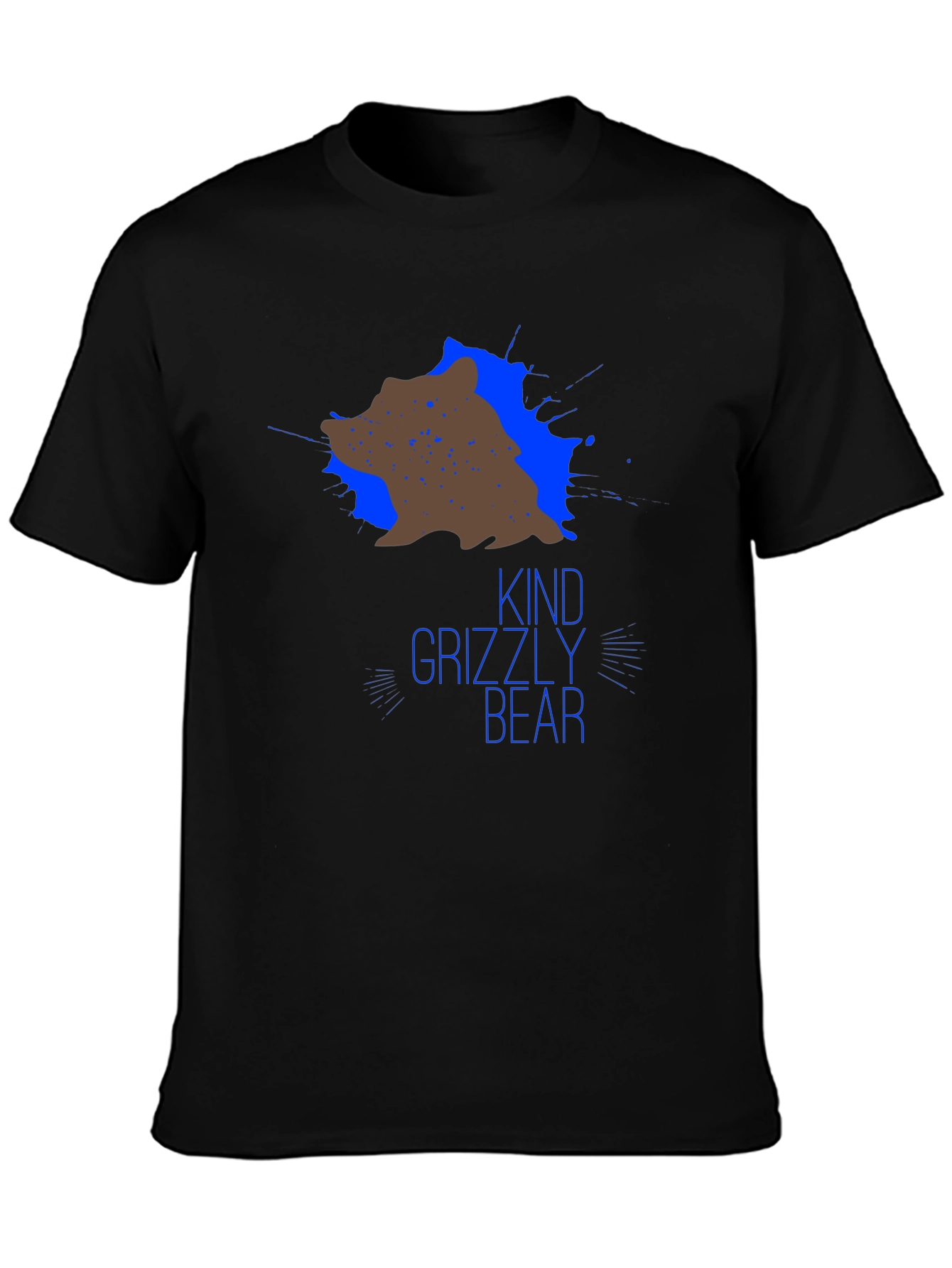 Kind Grizzly Bear T-Shirt - Unique Graphic Tee