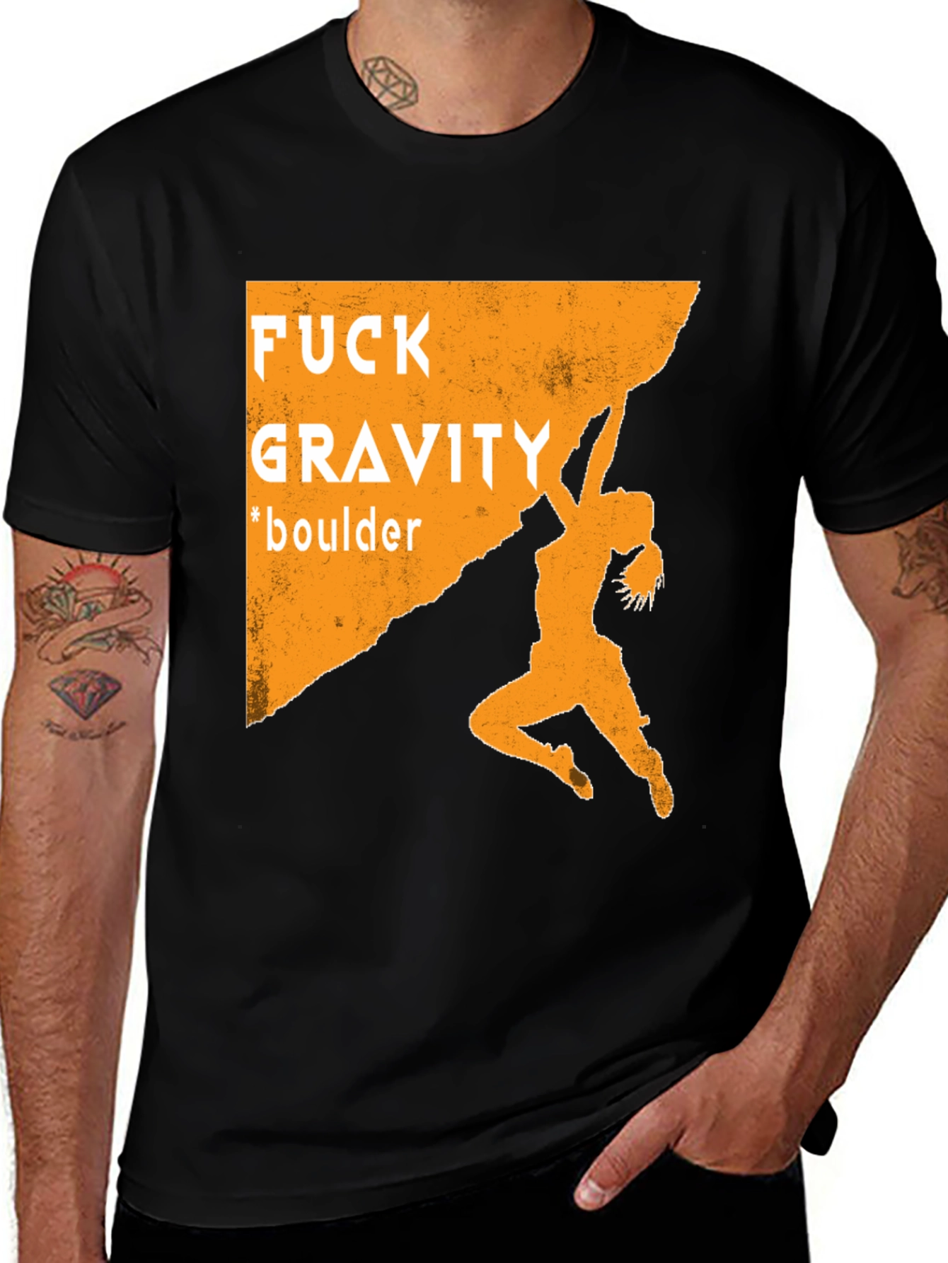 Fuck Gravity Bouldering T-Shirt