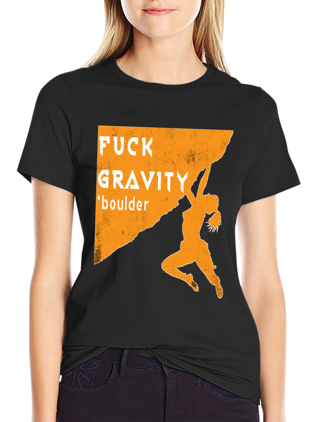 Fuck Gravity Bouldering T-Shirt