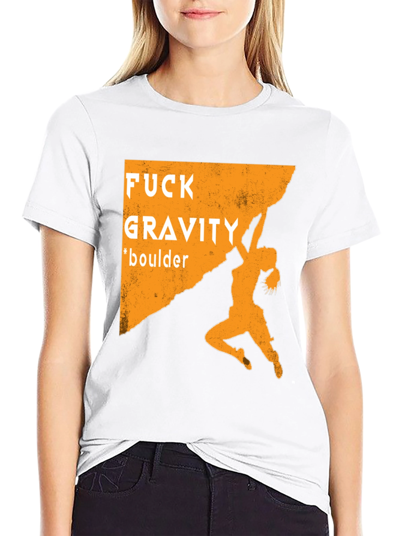 Fuck Gravity Bouldering T-Shirt