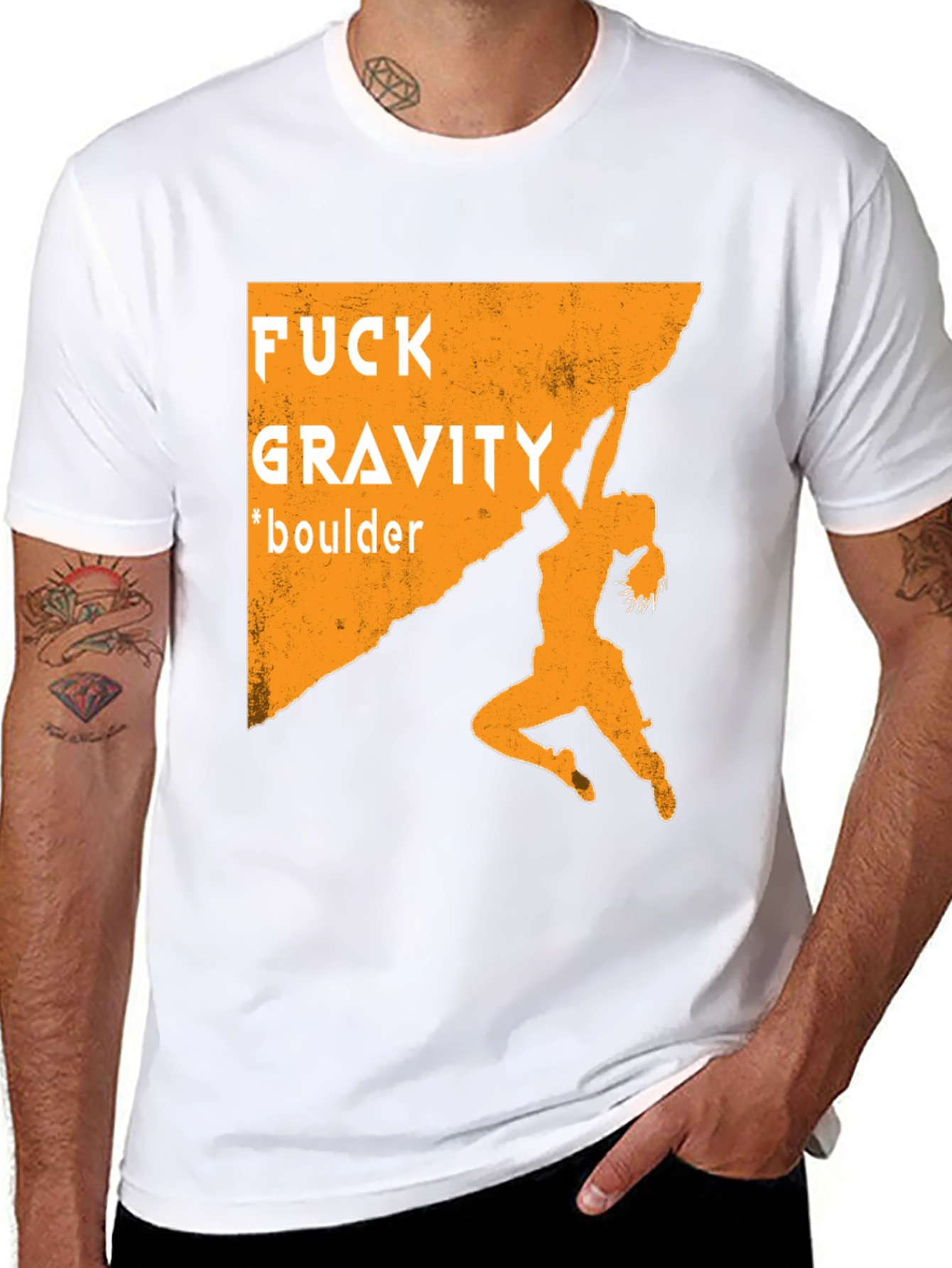 Fuck Gravity Bouldering T-Shirt