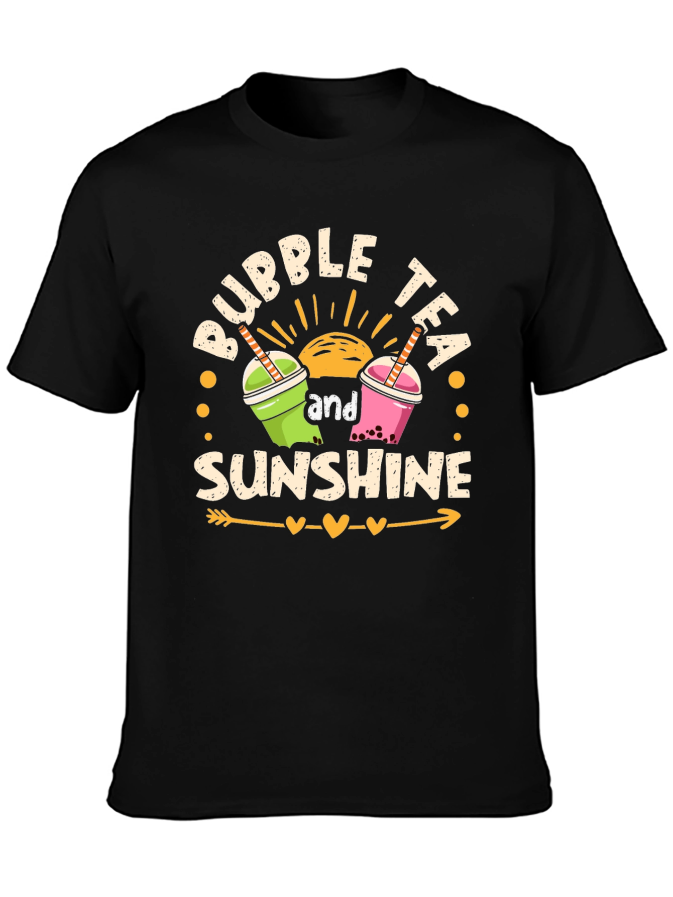 Bubble Tea & Sunshine Graphic Tee