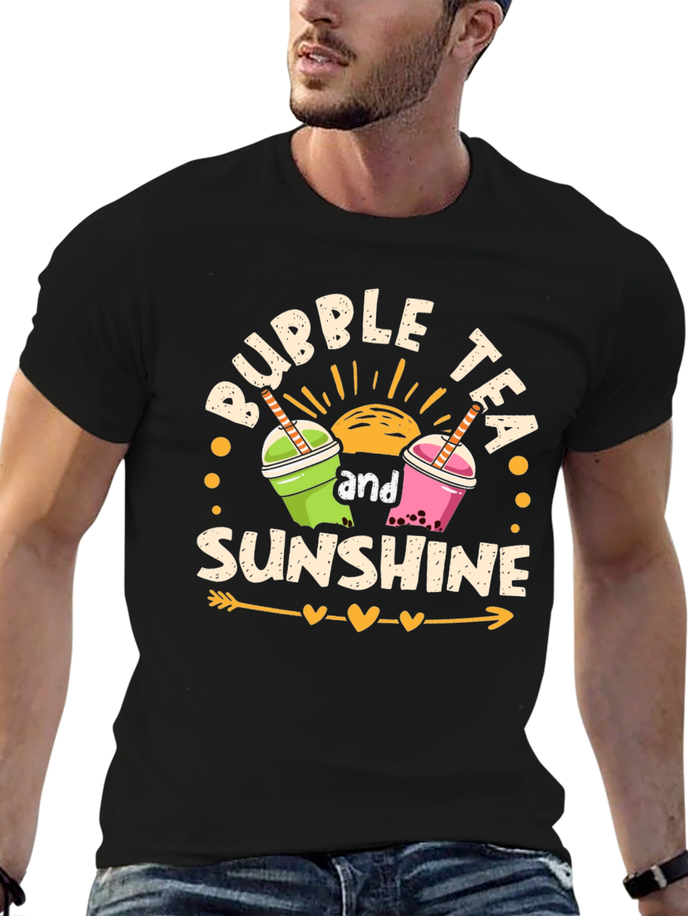 Bubble Tea & Sunshine Graphic Tee
