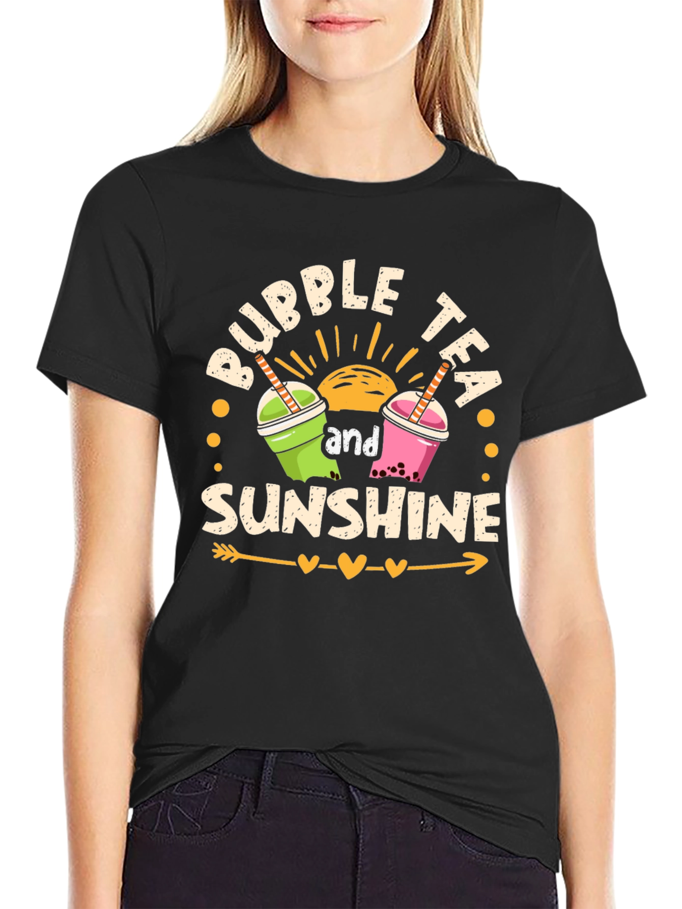 Bubble Tea & Sunshine Graphic Tee