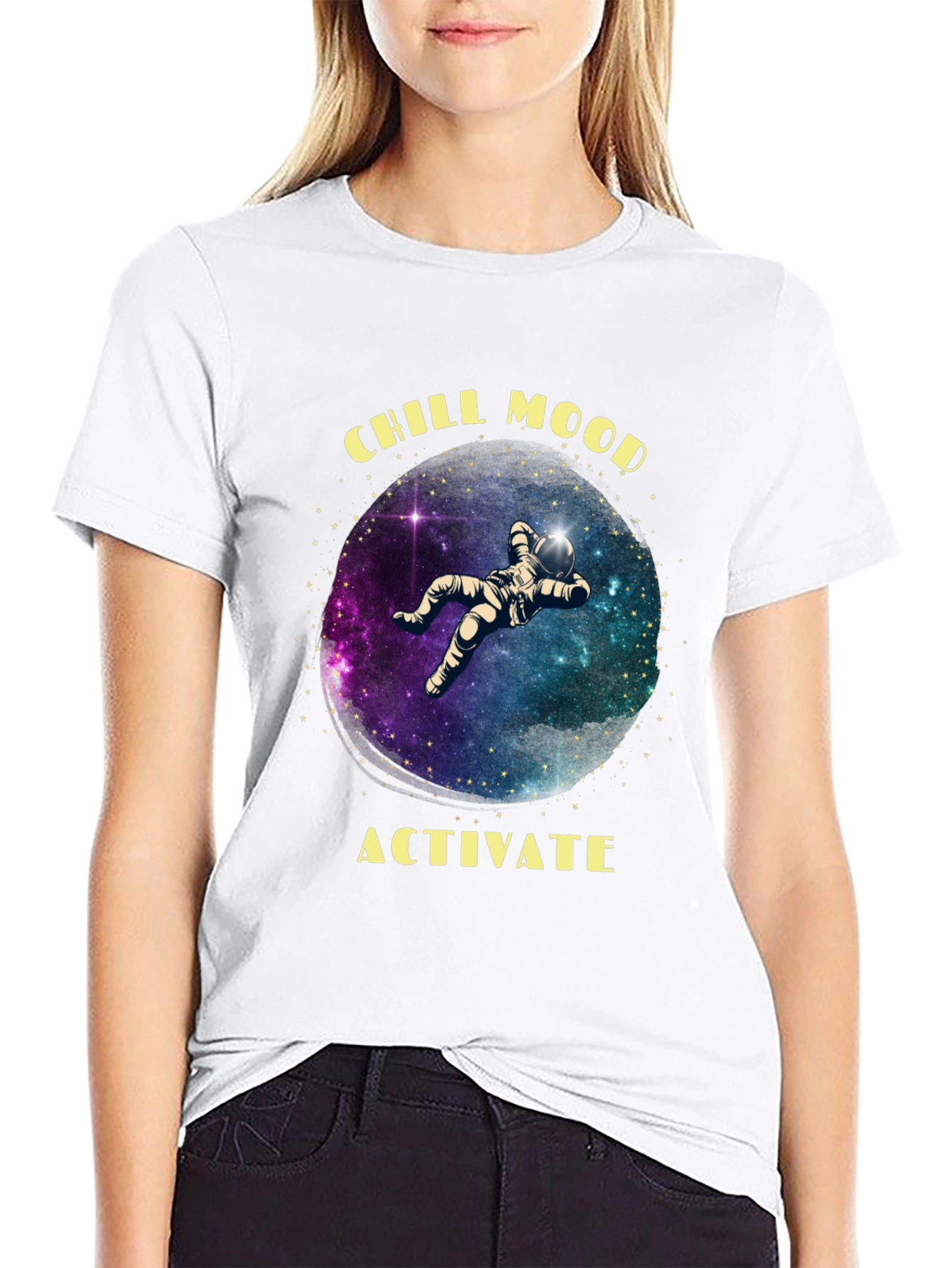 Chill Mood Activate Astronaut T-Shirt