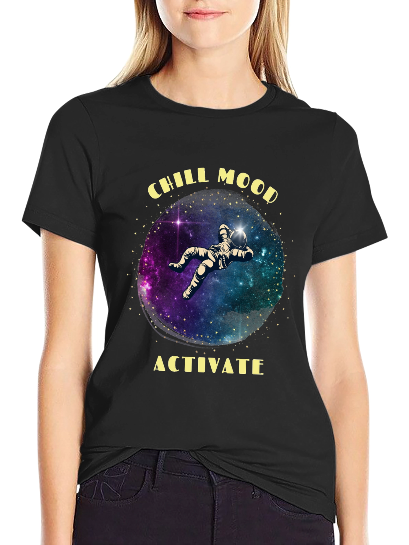 Chill Mood Activate Astronaut T-Shirt