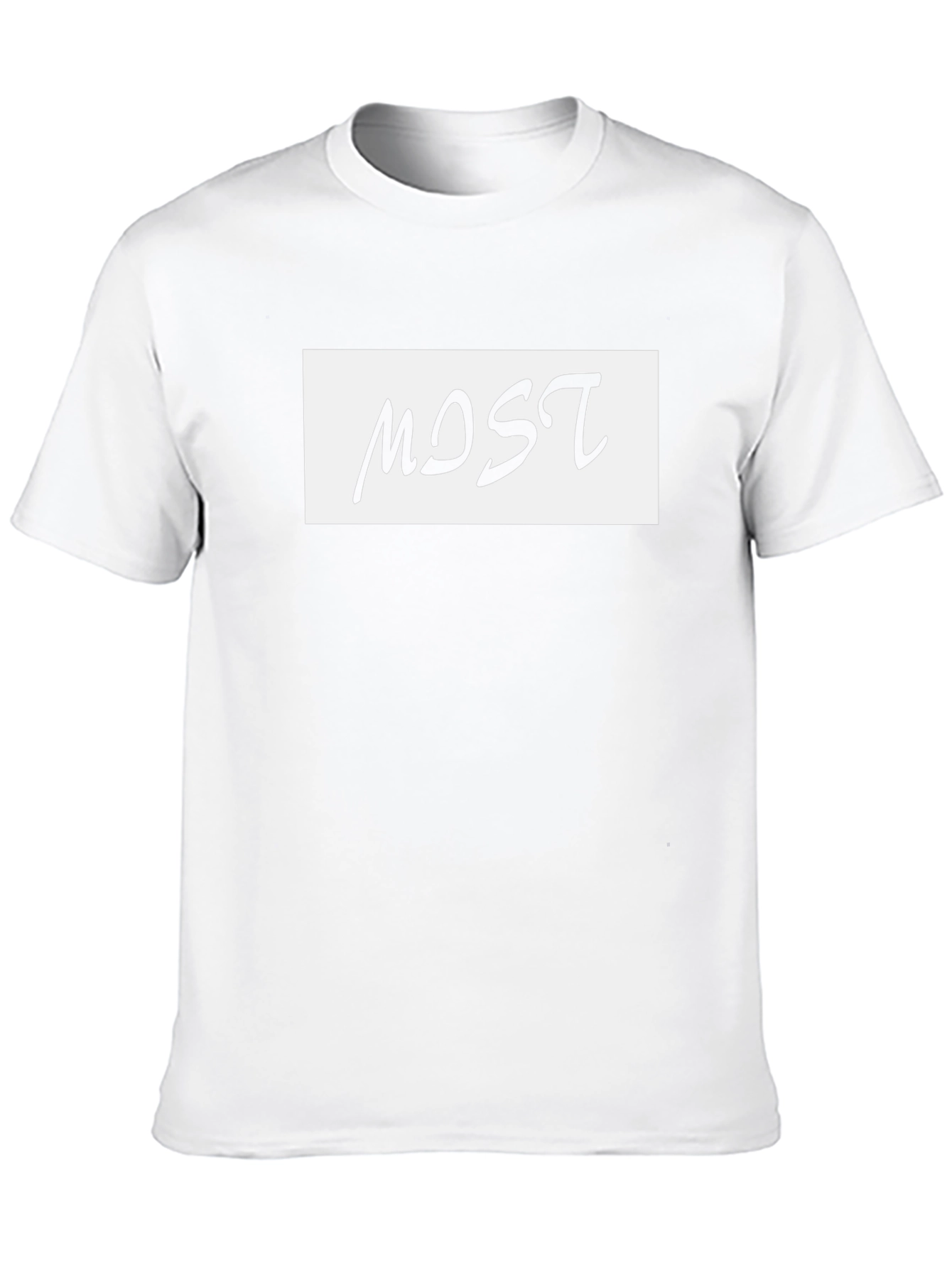 Modern Most Graphic Print Black T-Shirt