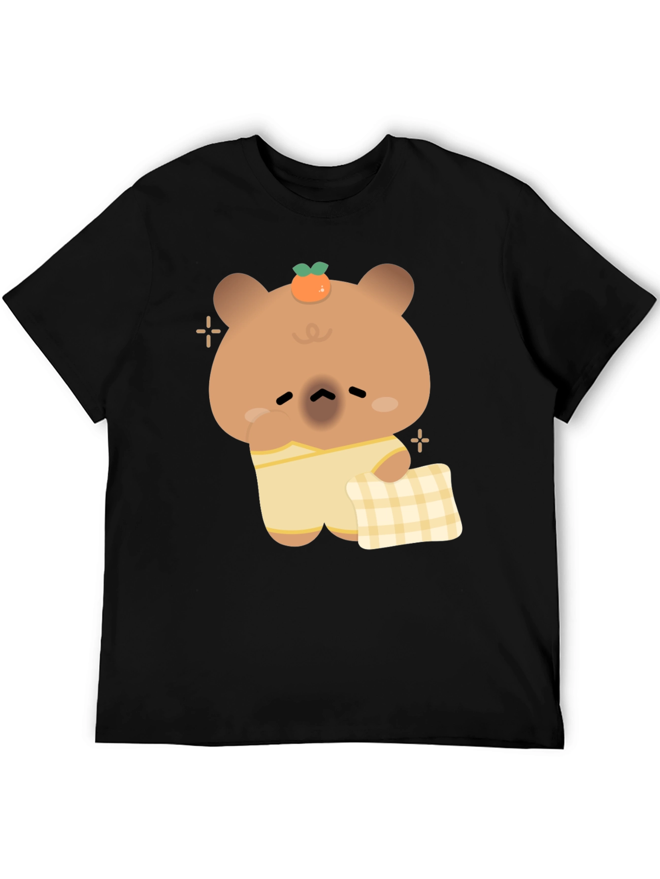 Cute Bear Pajama T-Shirt - Relaxed Sleepwear Style
