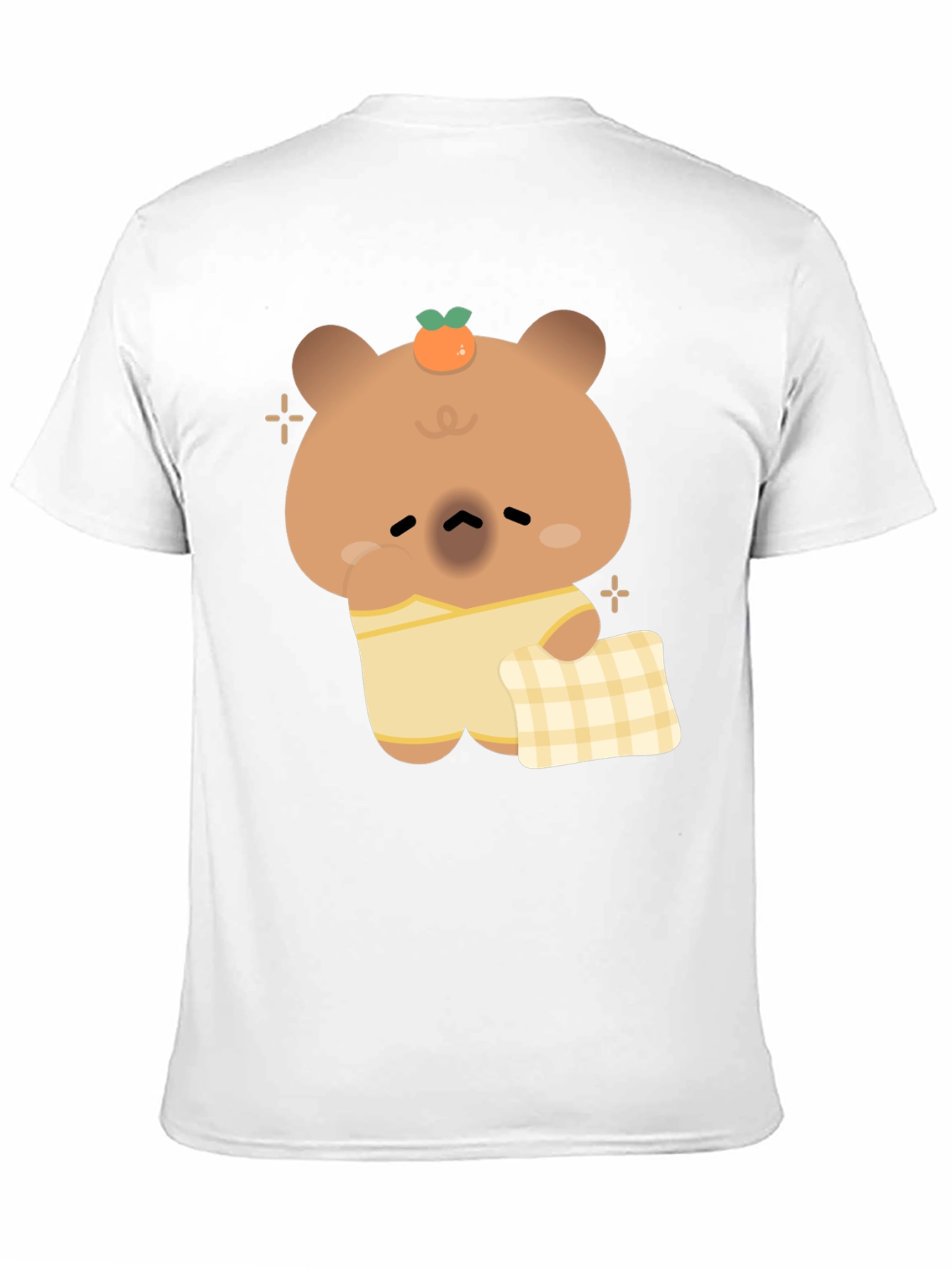 Cute Bear Pajama T-Shirt - Relaxed Sleepwear Style