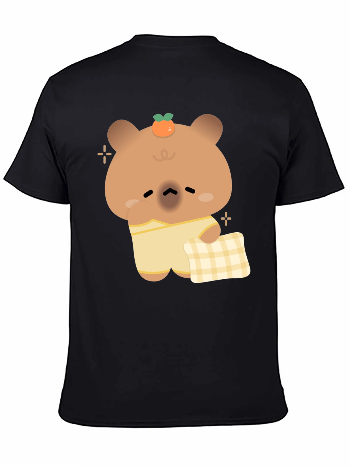 Cute Bear Pajama T-Shirt - Relaxed Sleepwear Style