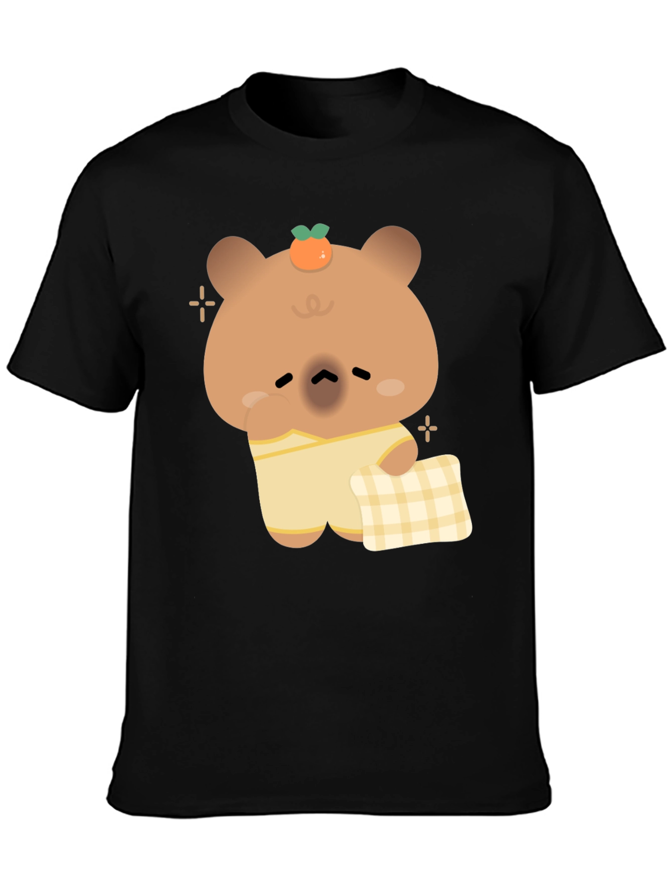 Cute Bear Pajama T-Shirt - Relaxed Sleepwear Style