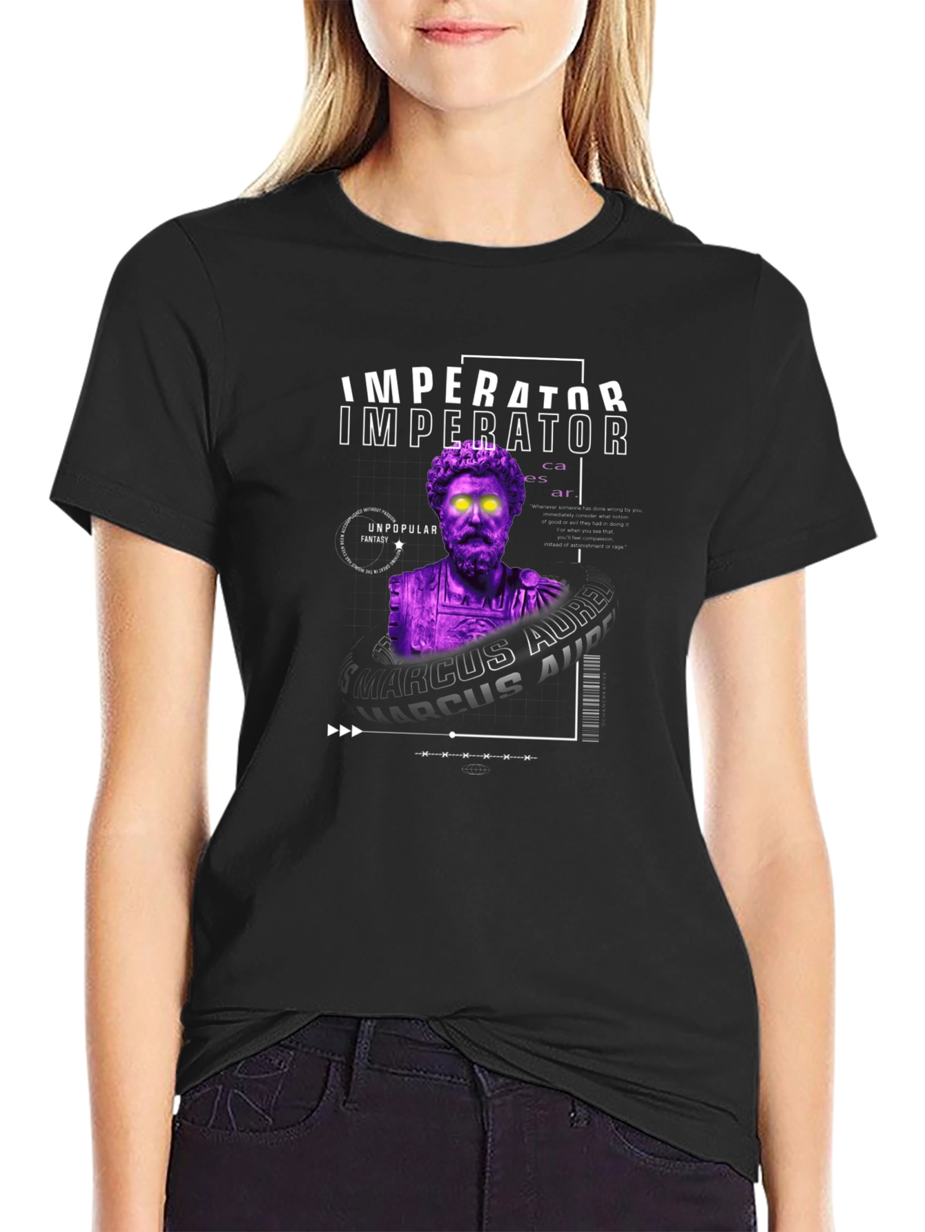 Imperator Marcus Aurelius Graphic Tee