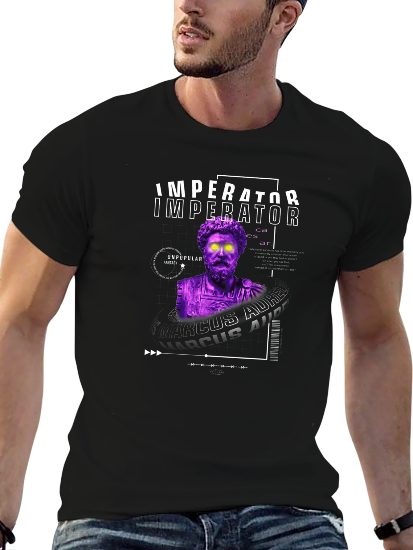 Imperator Marcus Aurelius Graphic Tee