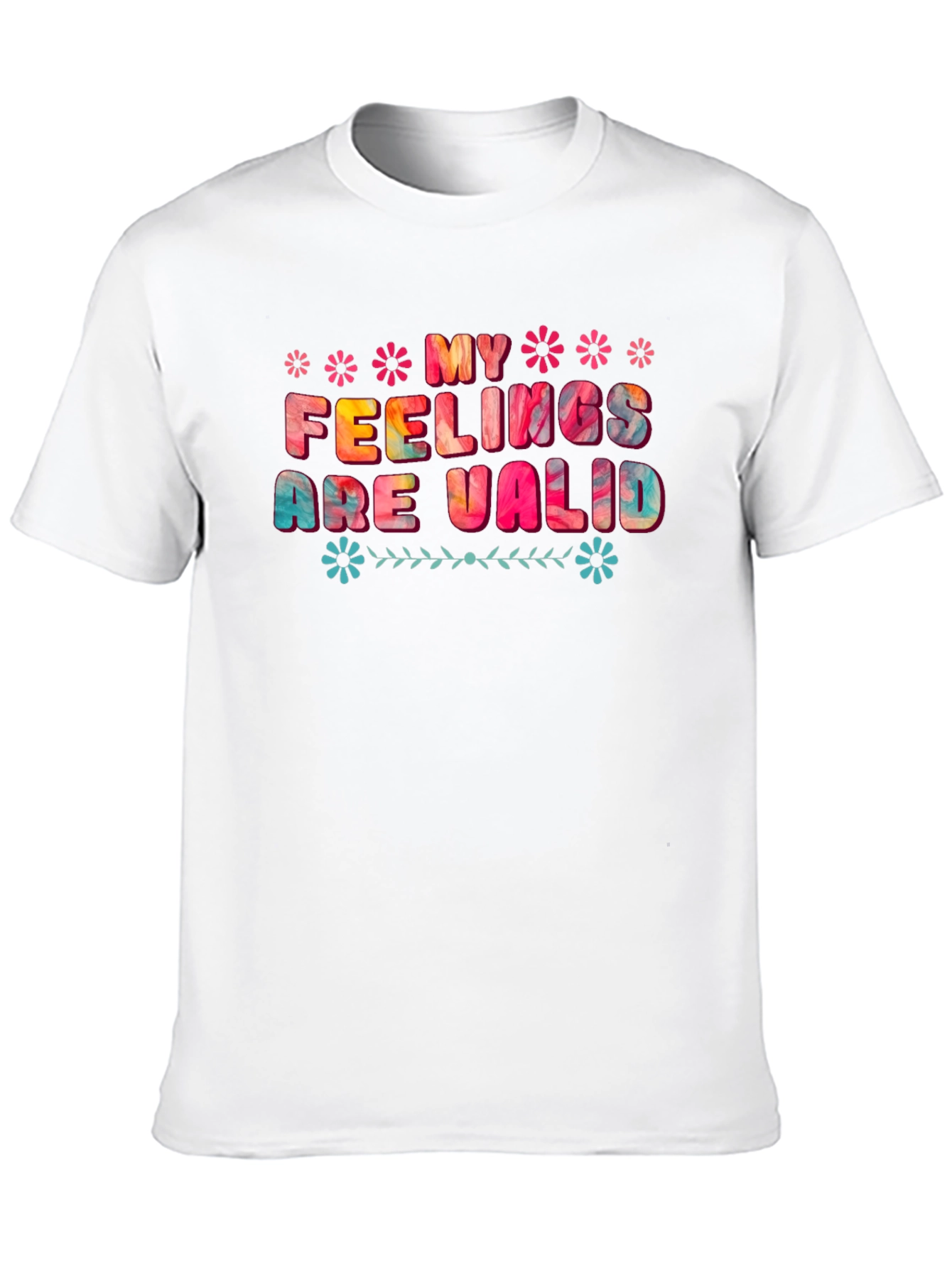 My Feelings Are Valid Graphic Tee - Black