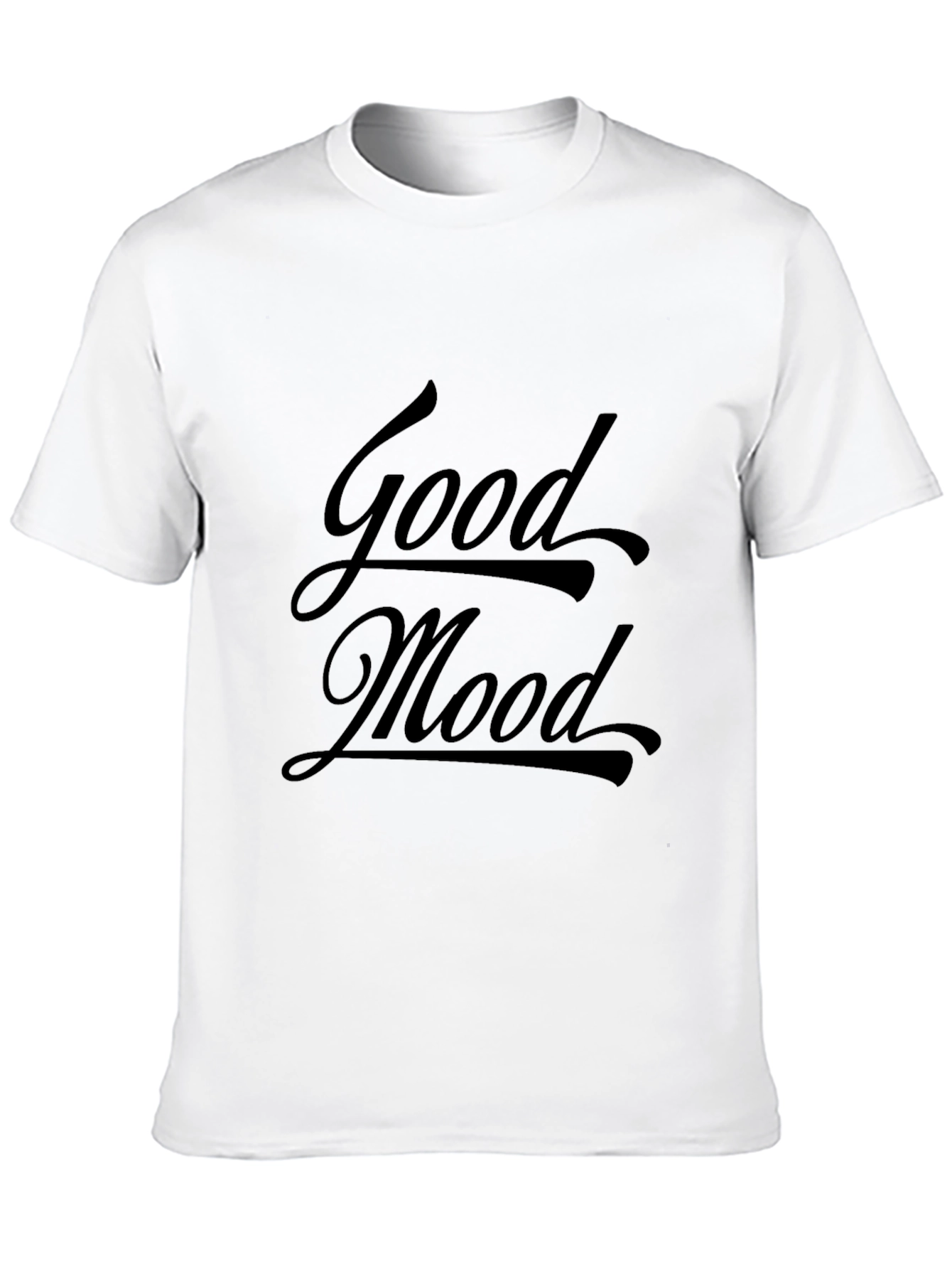 Good Mood Black T-Shirt - Stylish & Comfy