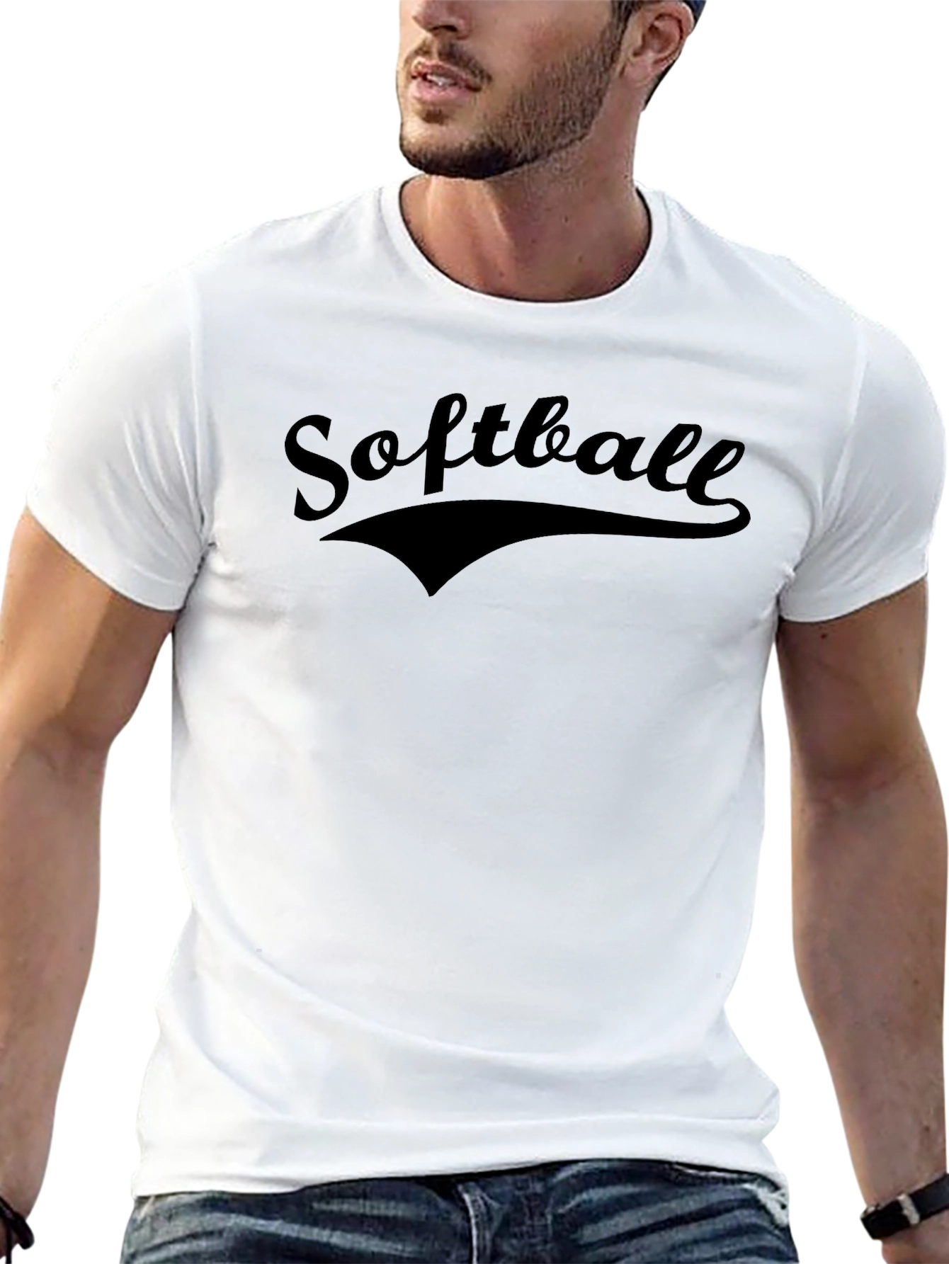 Softball Graphic T-Shirt - Classic Design