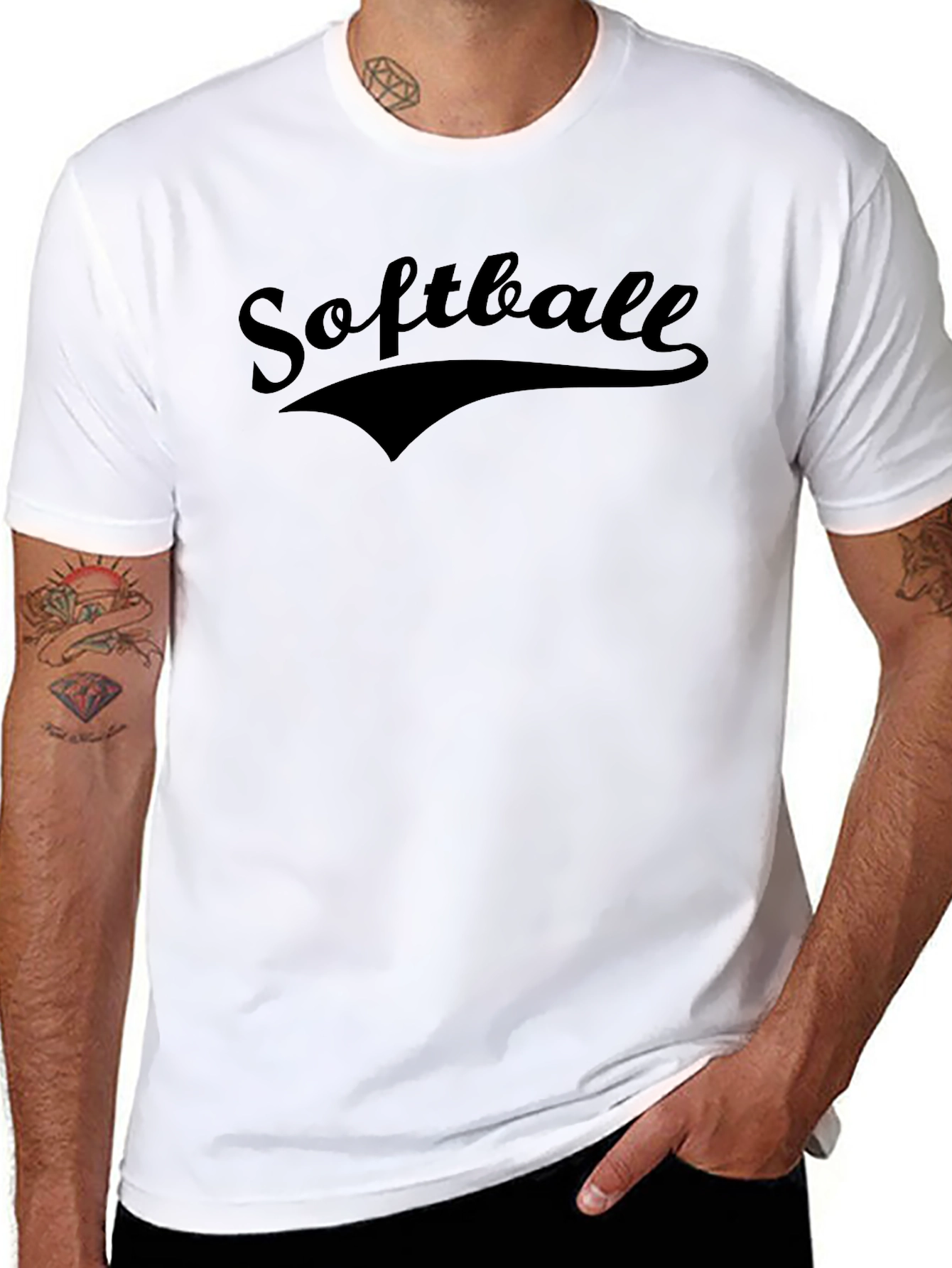 Softball Graphic T-Shirt - Classic Design