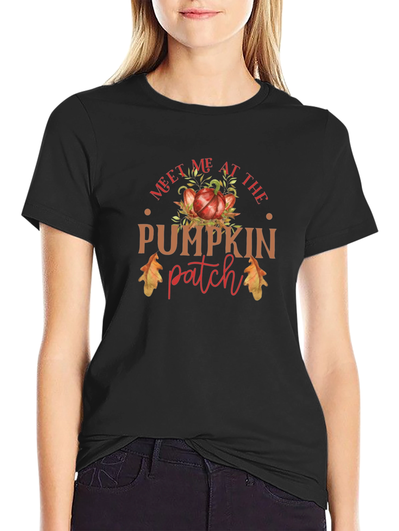 Meet Me at the Pumpkin Patch Graphic T-Shirt