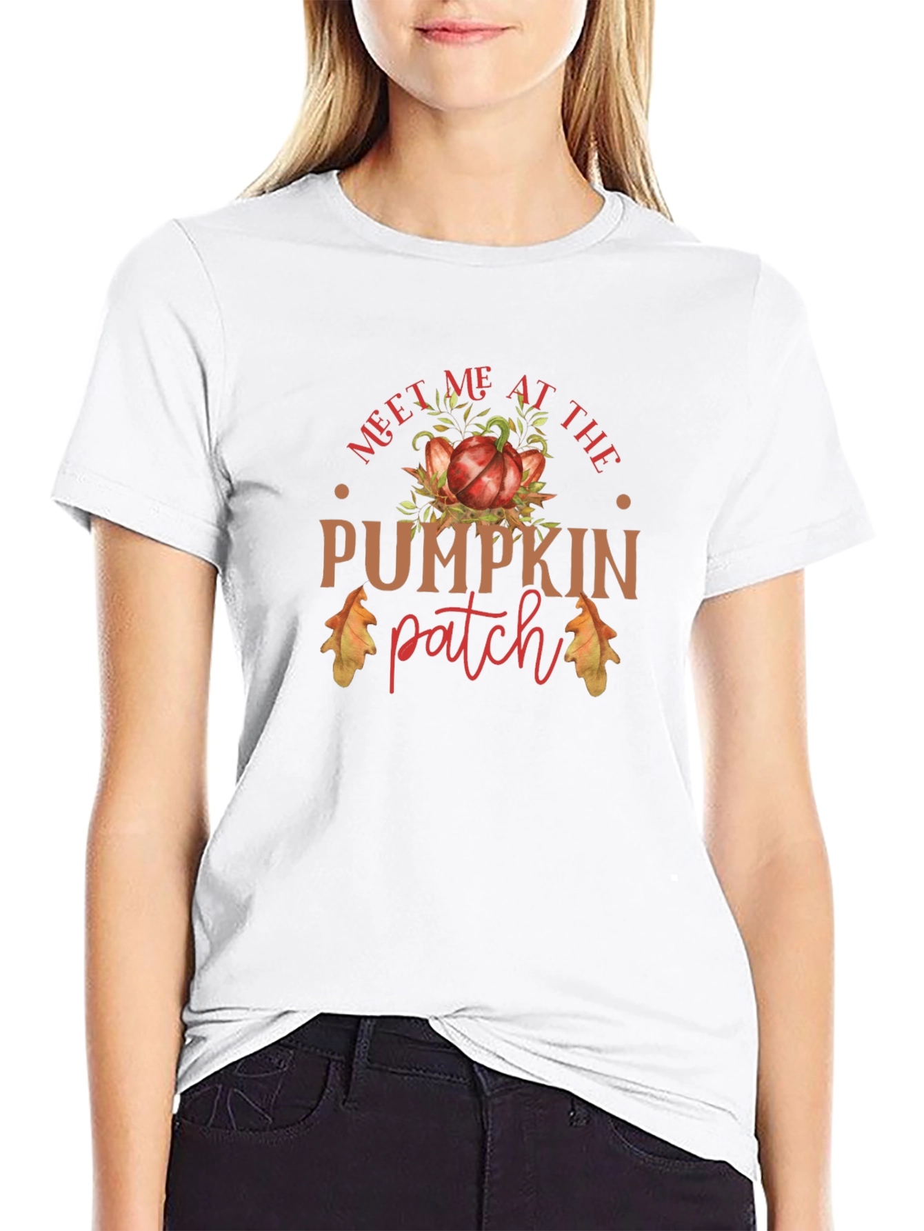 Meet Me at the Pumpkin Patch Graphic T-Shirt