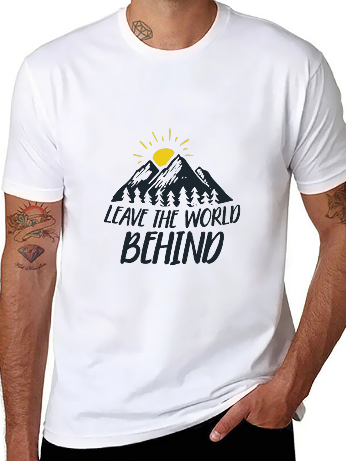 Leave the World Behind Graphic Tee