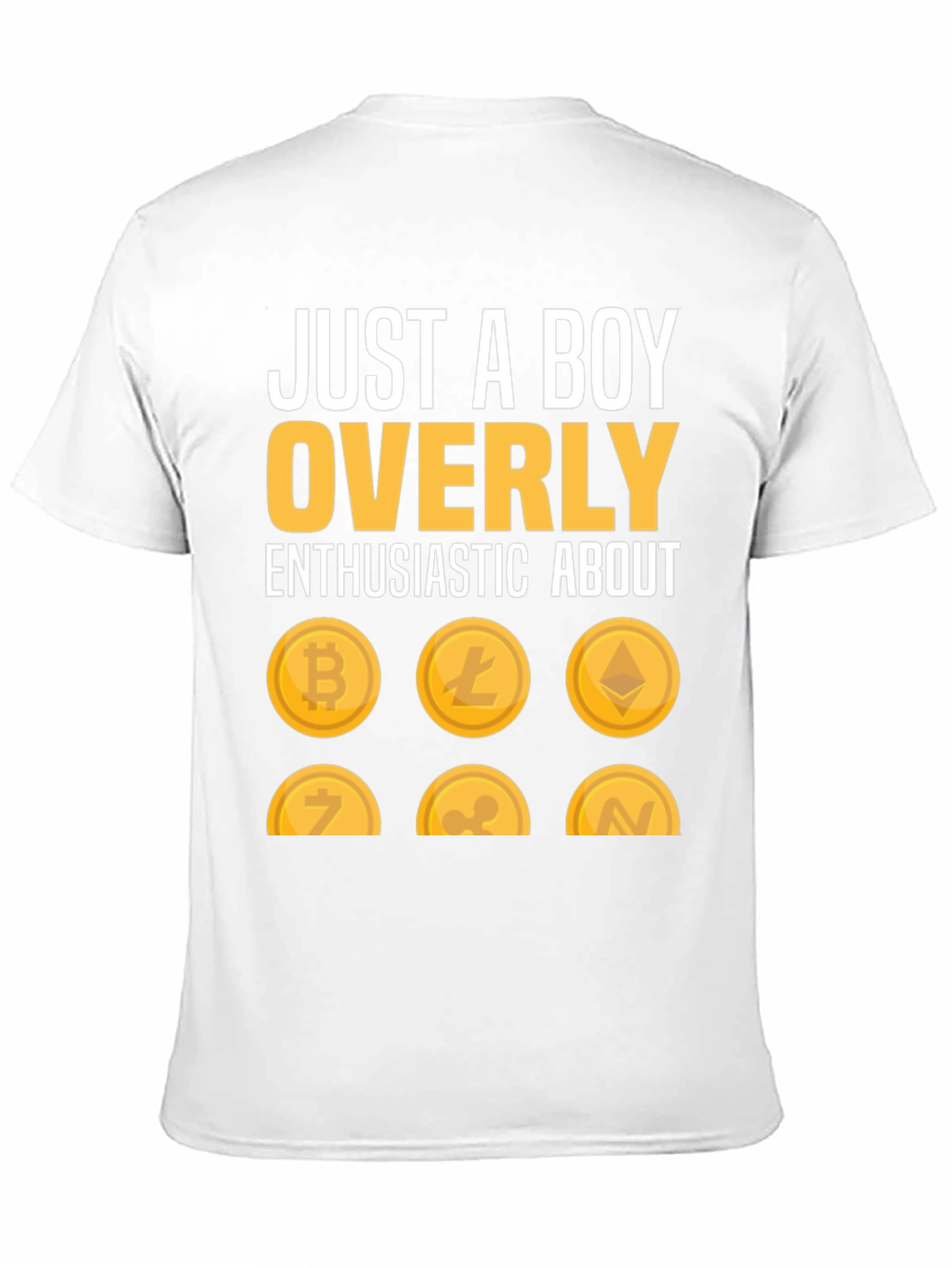 Crypto Enthusiast Boy T-Shirt