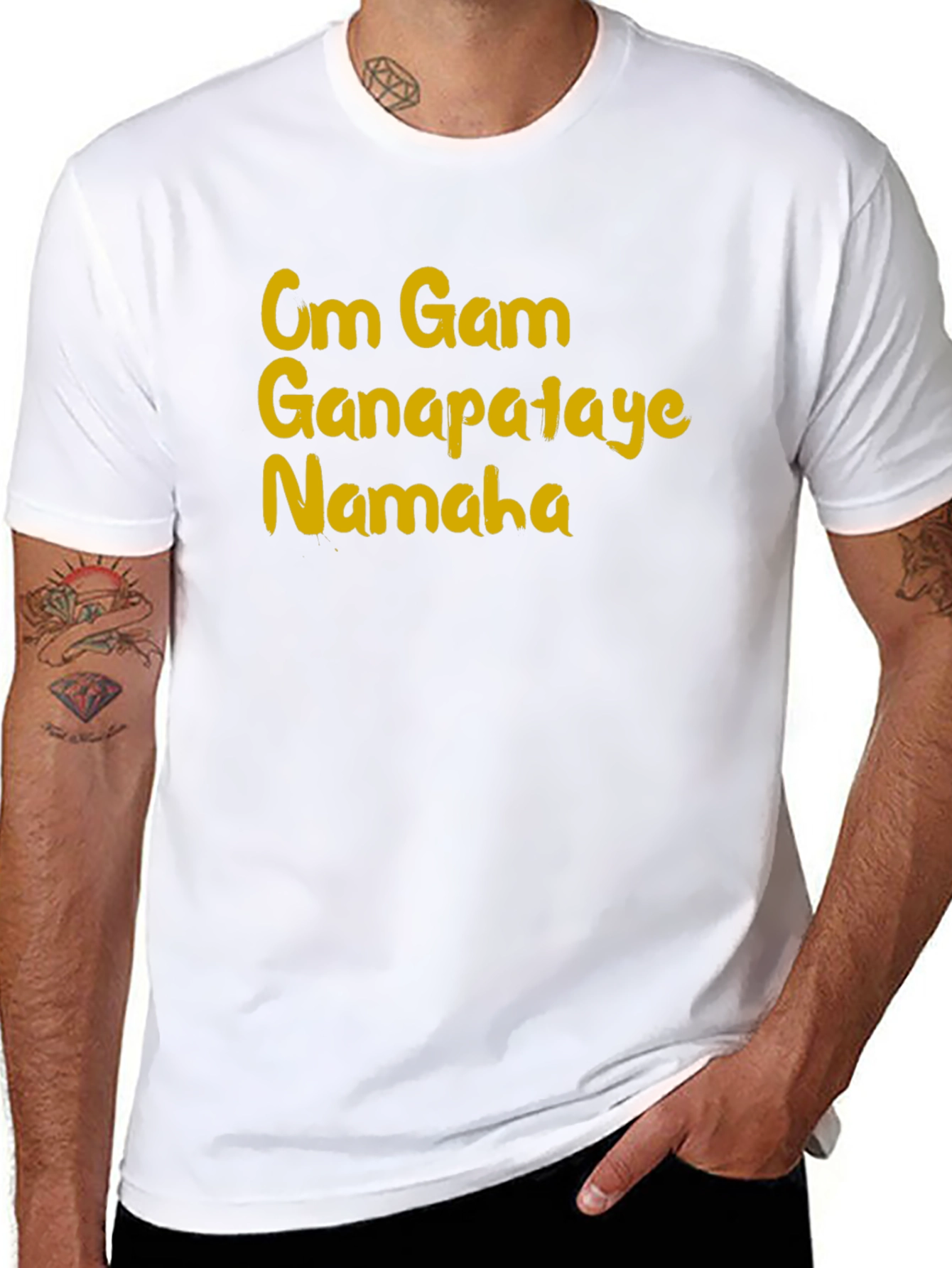 Om Gam Ganapataye Namaha Graphic Tee